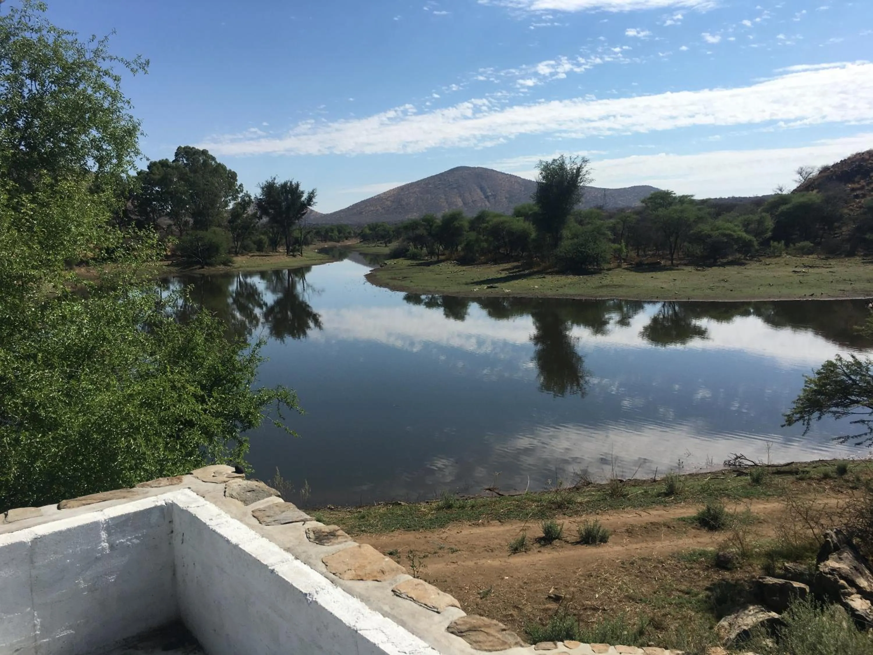Lake view in Düsternbrook Guest Farm