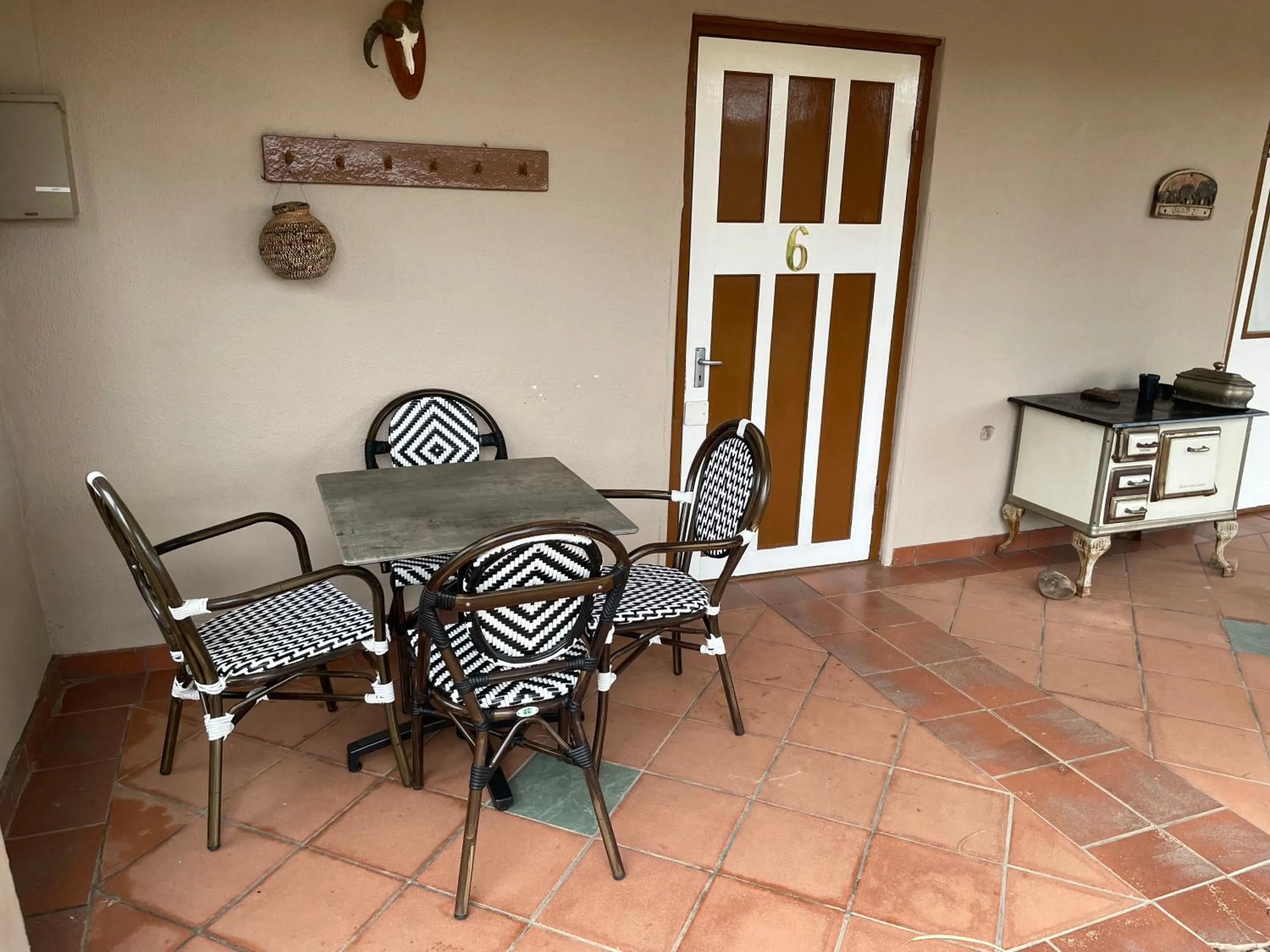Patio in Düsternbrook Guest Farm