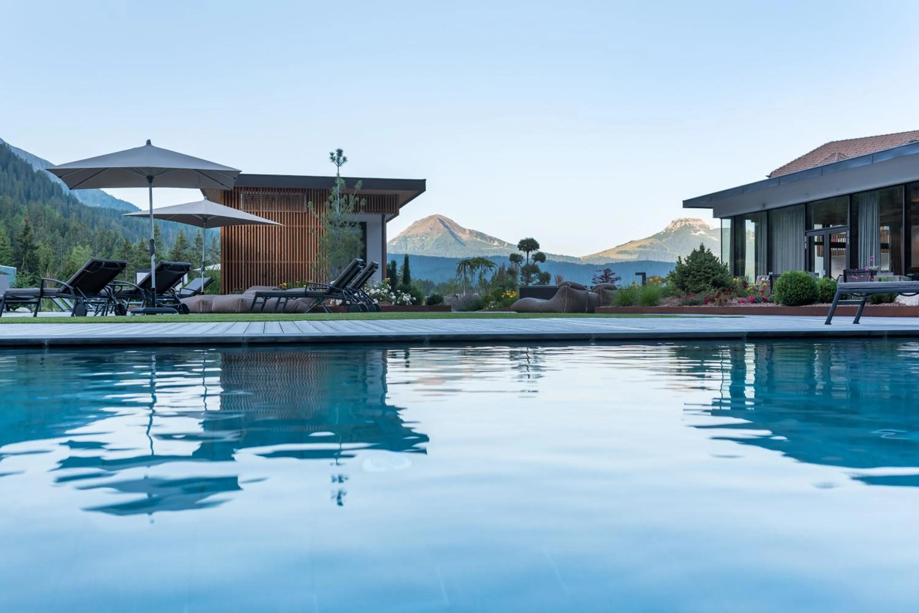 Swimming pool in Hotel Cristal