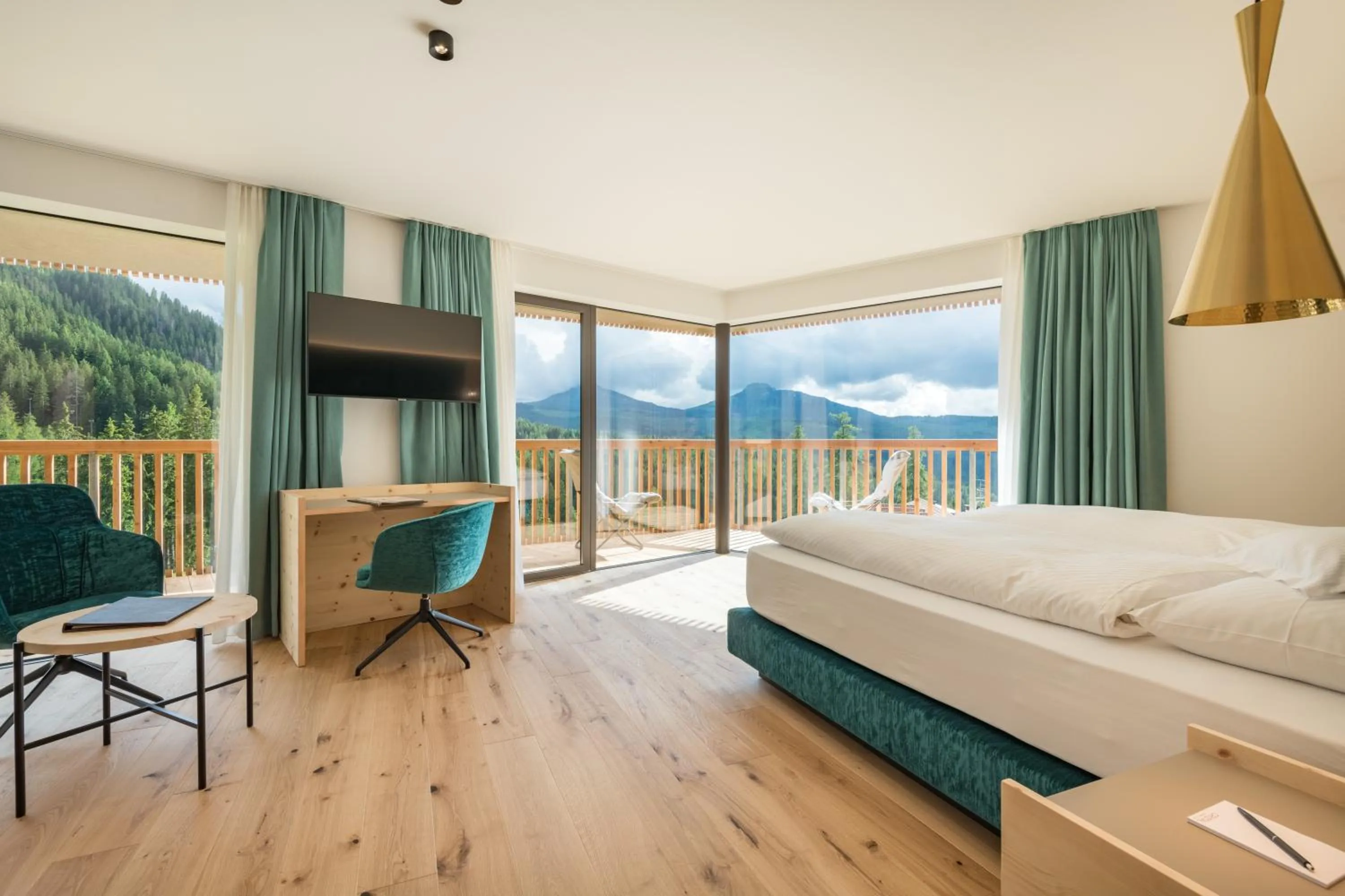 Bed in Hotel Cristal