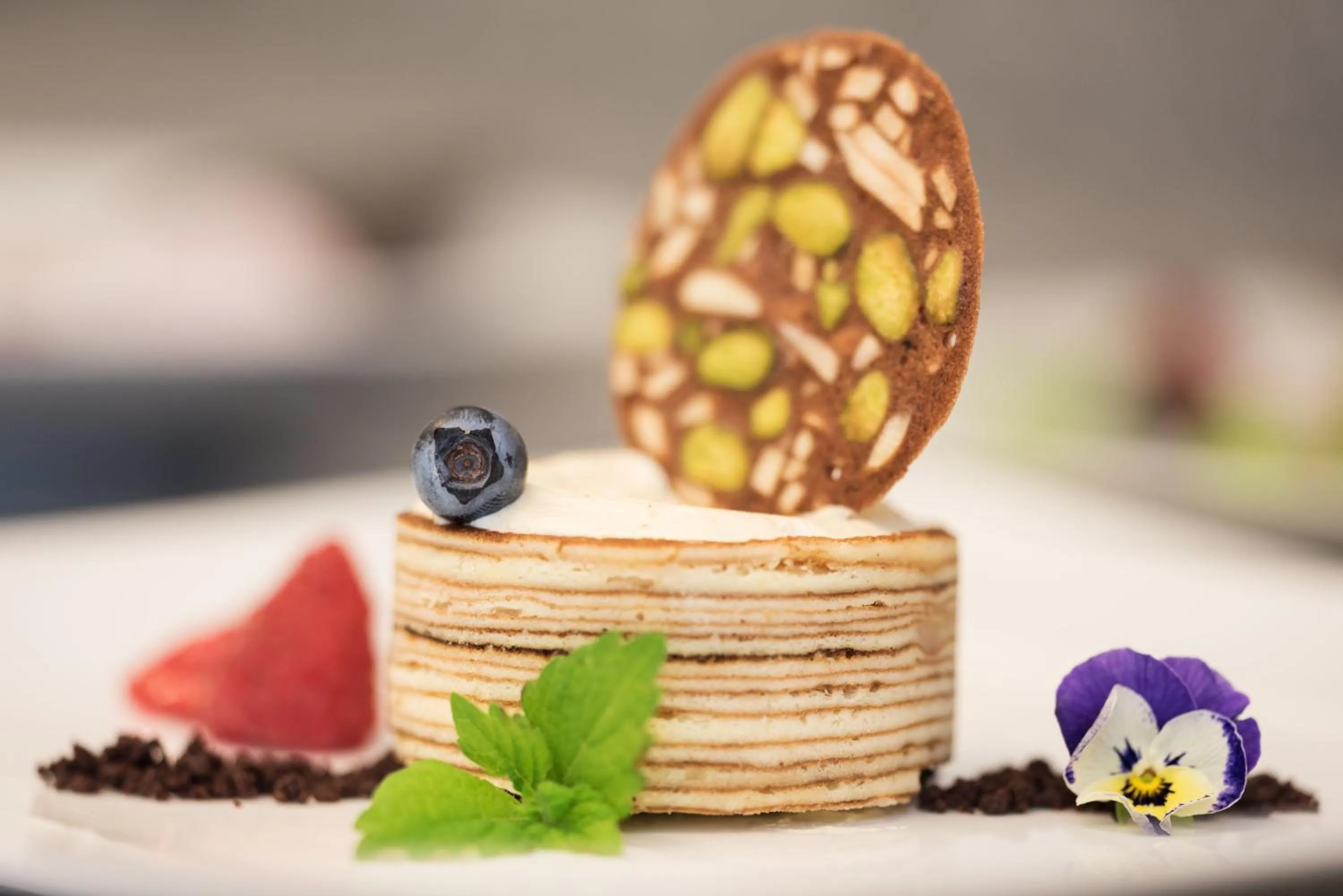 Food in Hotel Cristal