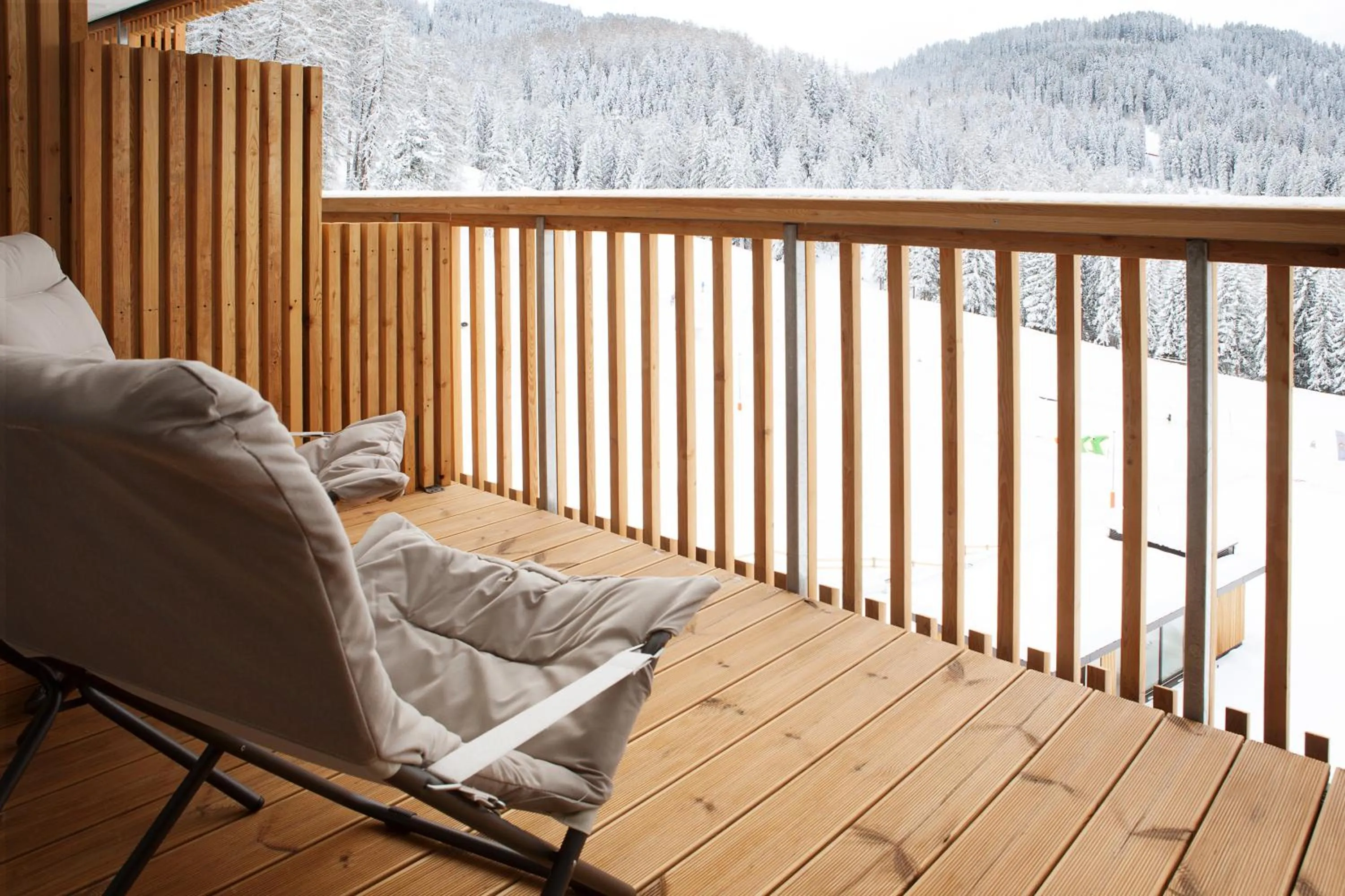 Mountain view in Hotel Cristal