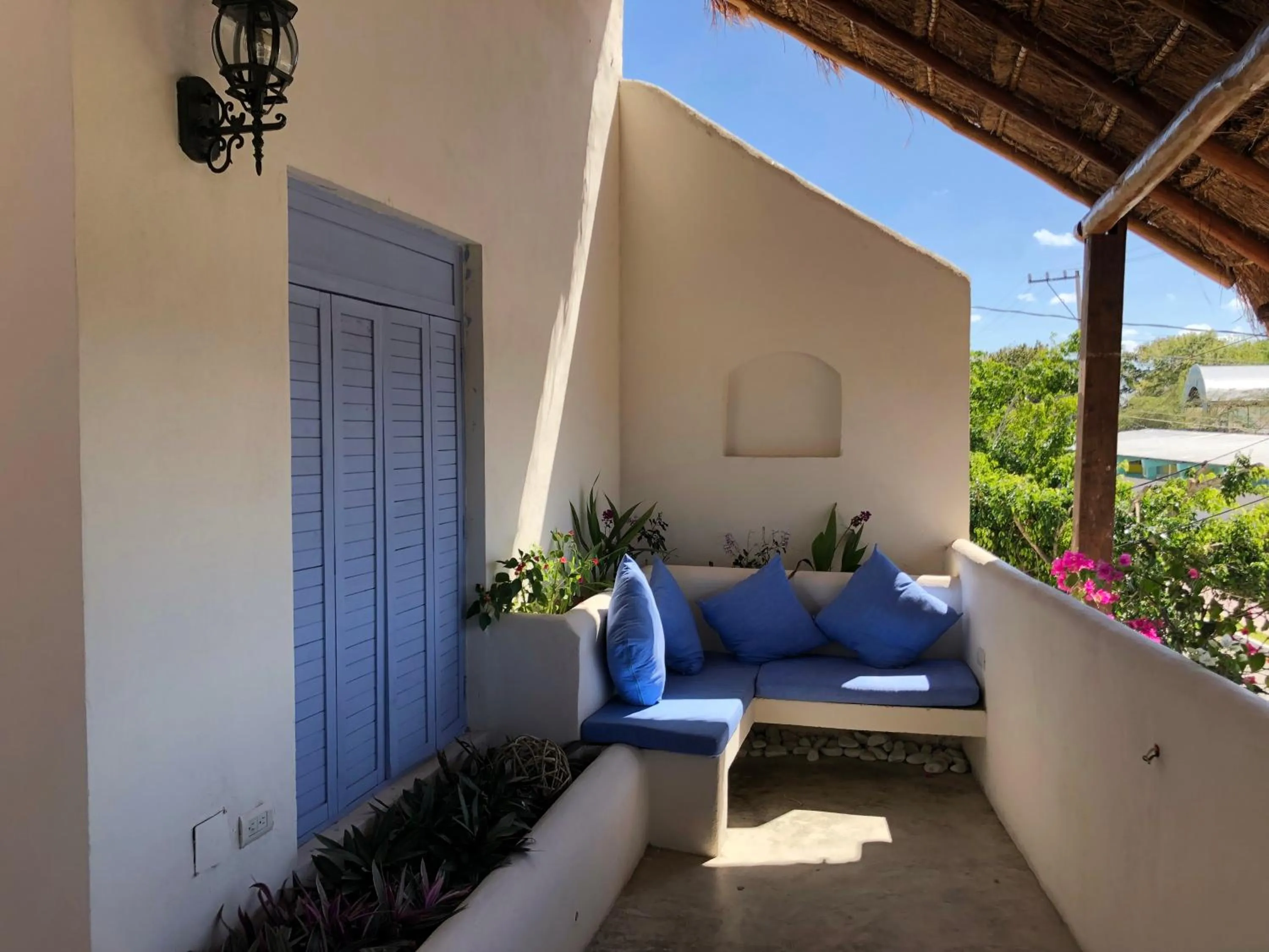 Patio in Hotel Villa Balu