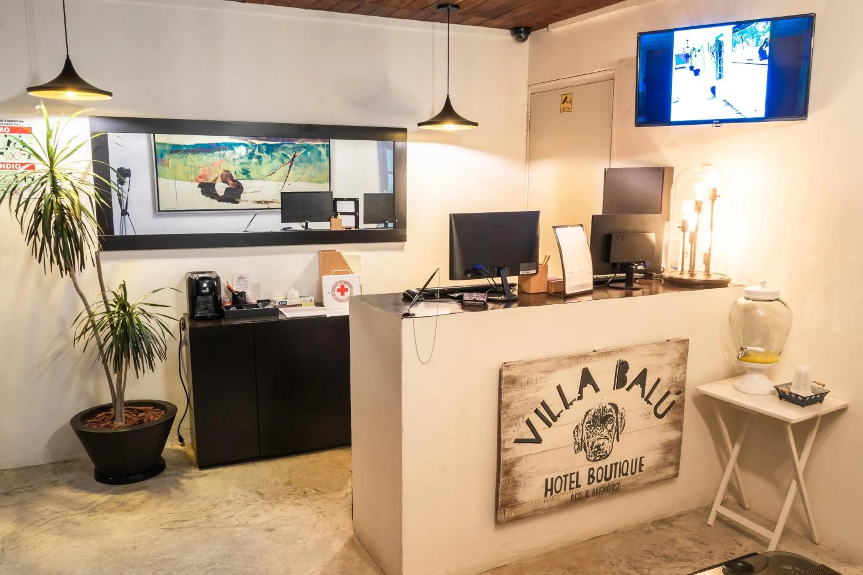 Lobby or reception in Hotel Villa Balu