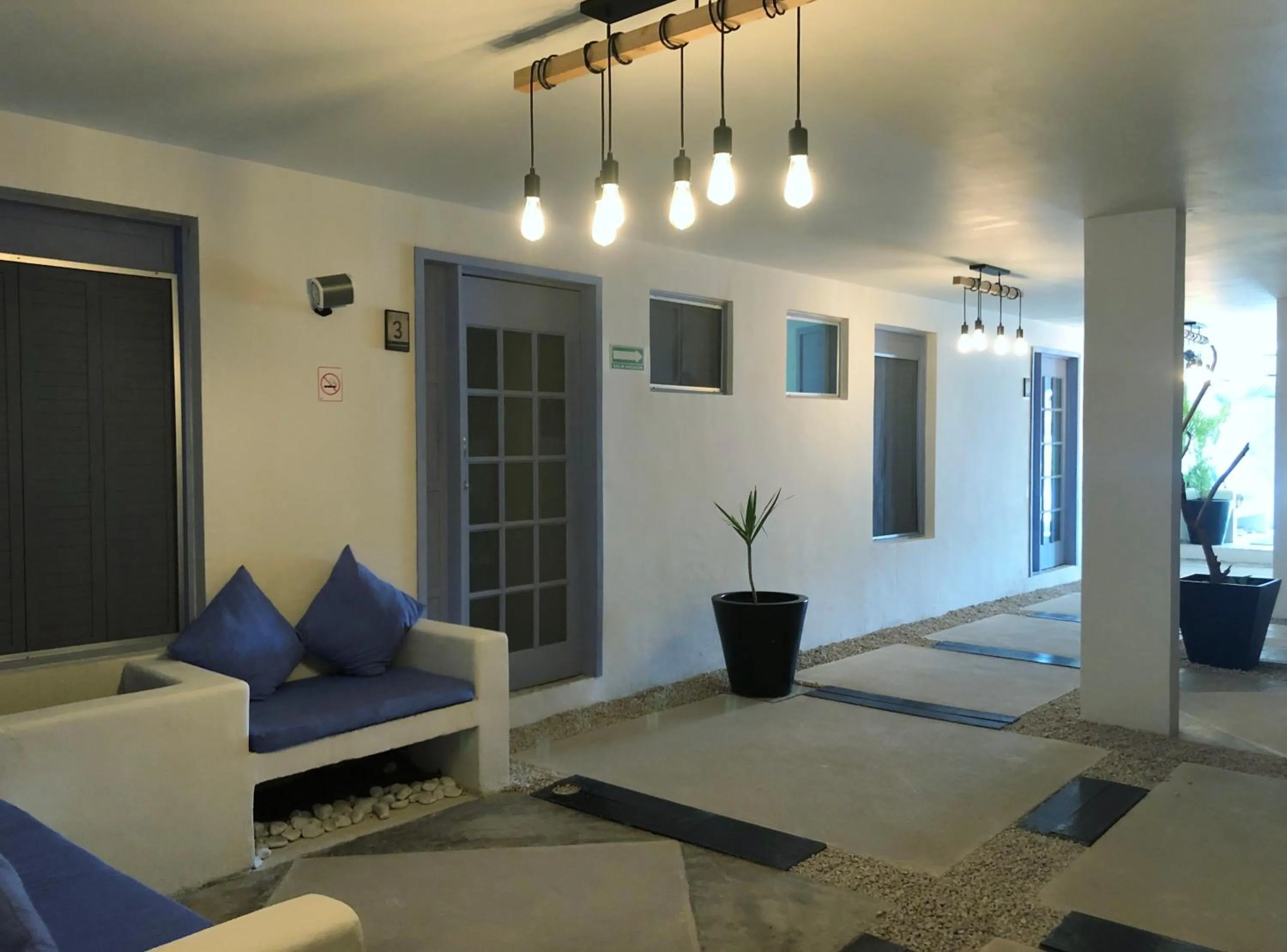 Patio in Hotel Villa Balu