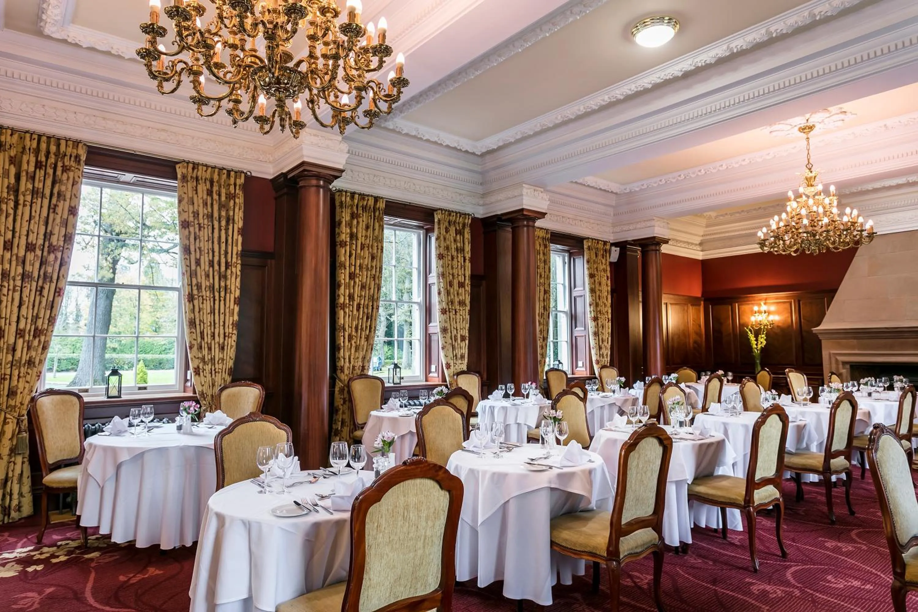 Restaurant/places to eat in Doxford Hall Hotel And Spa
