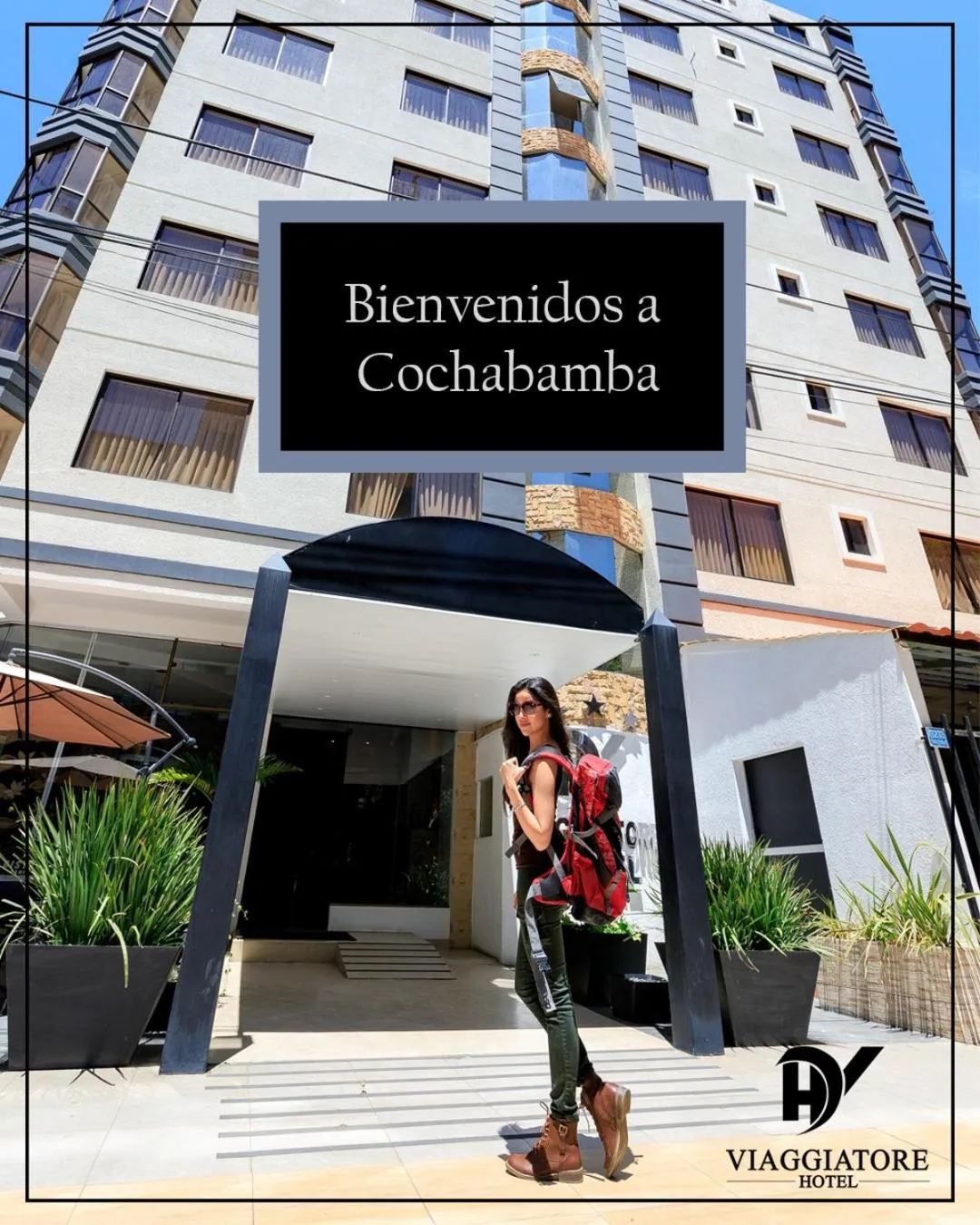 Property building in Hotel Viaggiatore