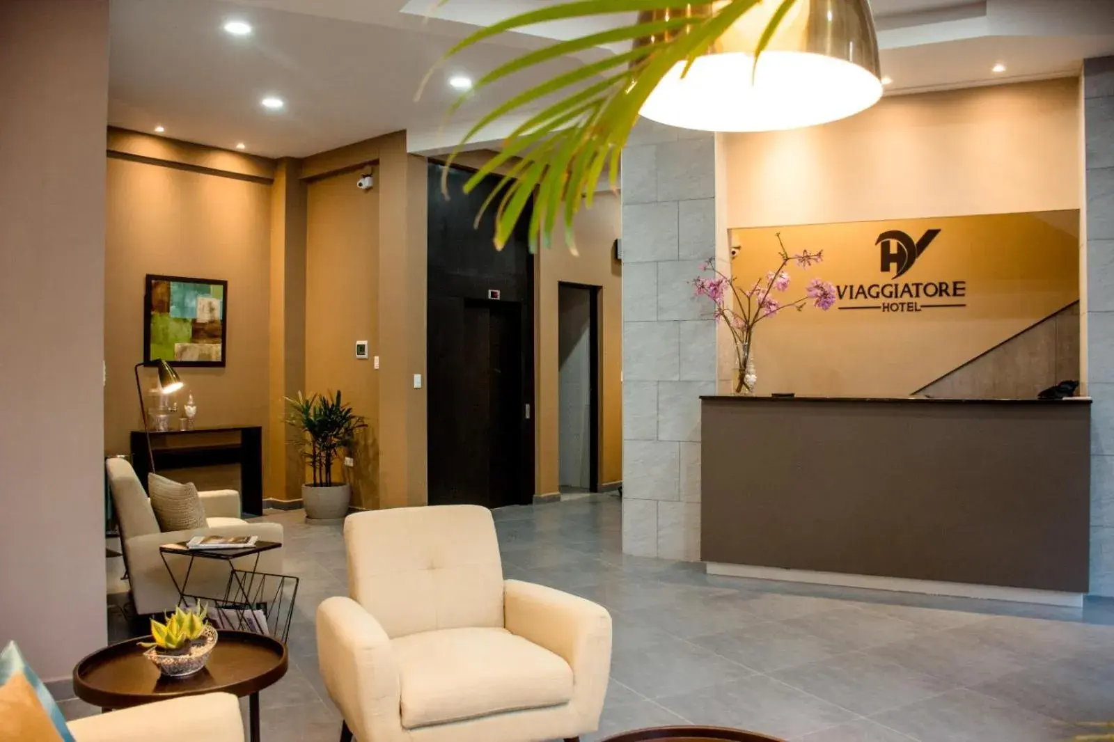 Lobby or reception in Hotel Viaggiatore Lobby or reception in Hotel Viaggiatore