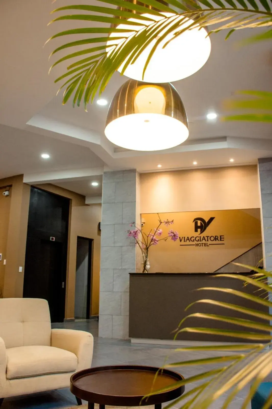 Lobby or reception in Hotel Viaggiatore Lobby or reception in Hotel Viaggiatore