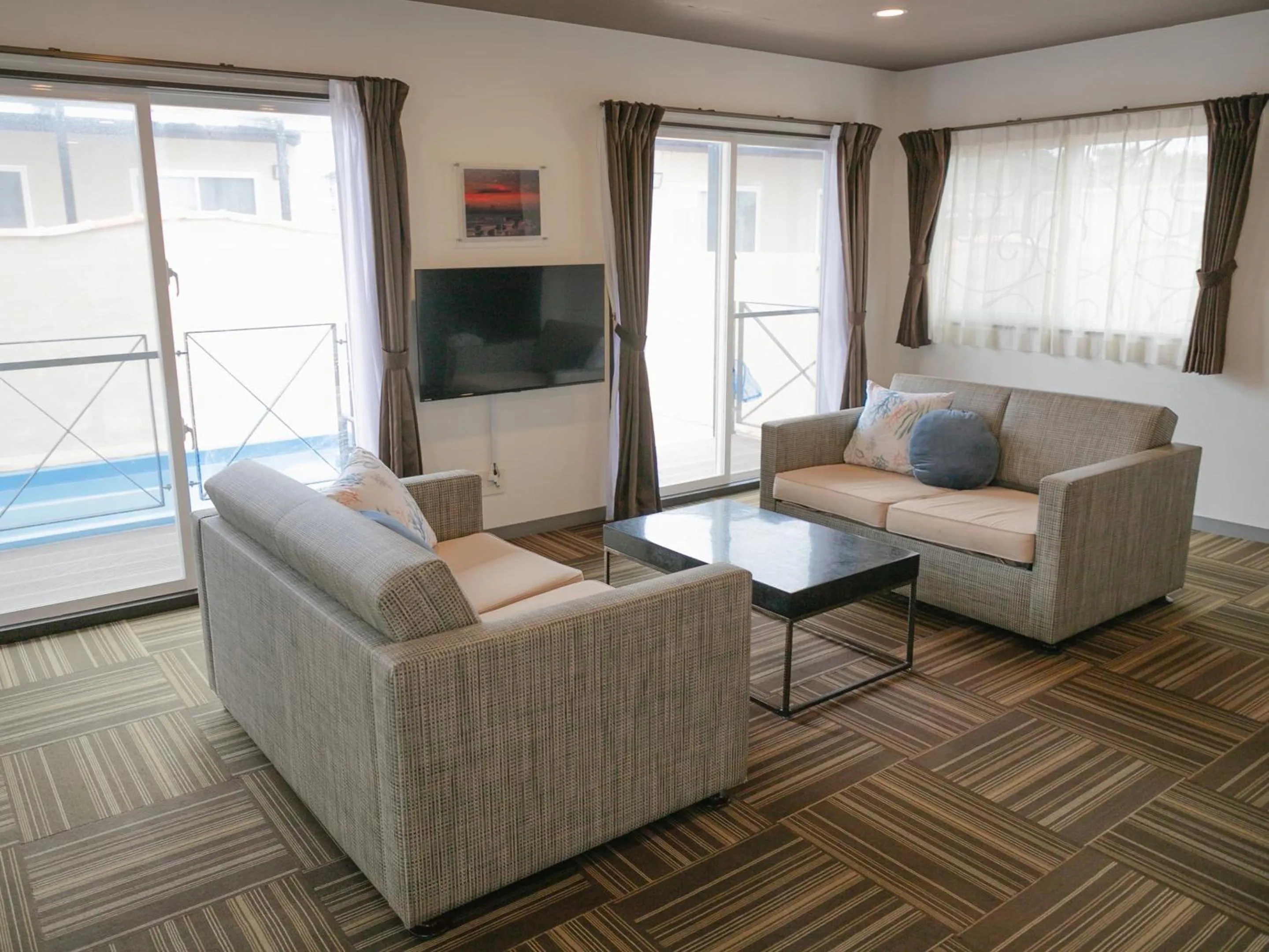 Living room in Villa Vorla