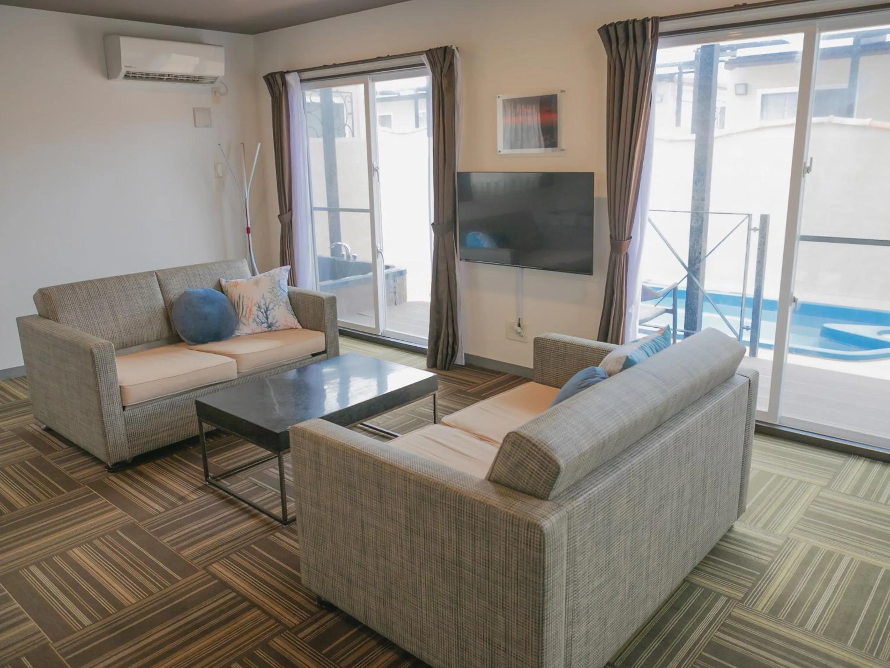 Living room in Villa Vorla