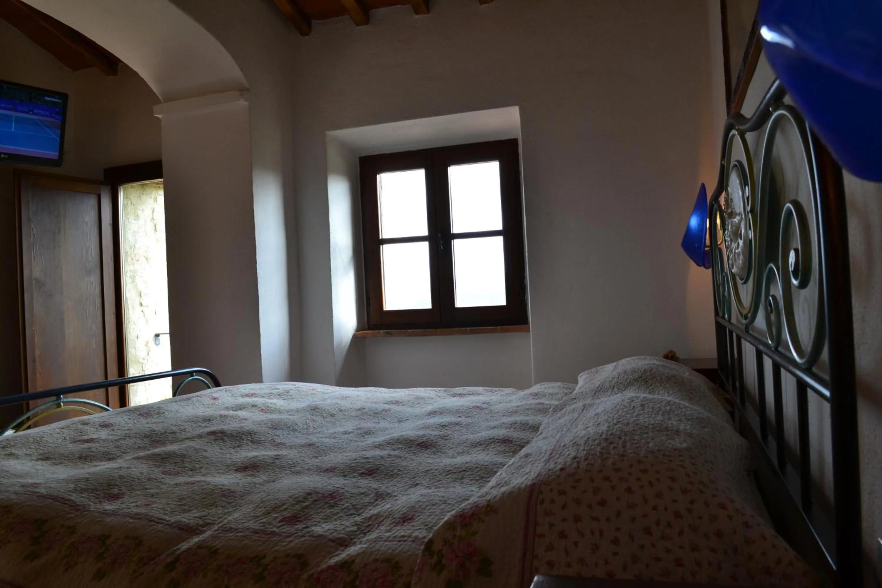 Bed in B&B La Fonte del Machiavelli