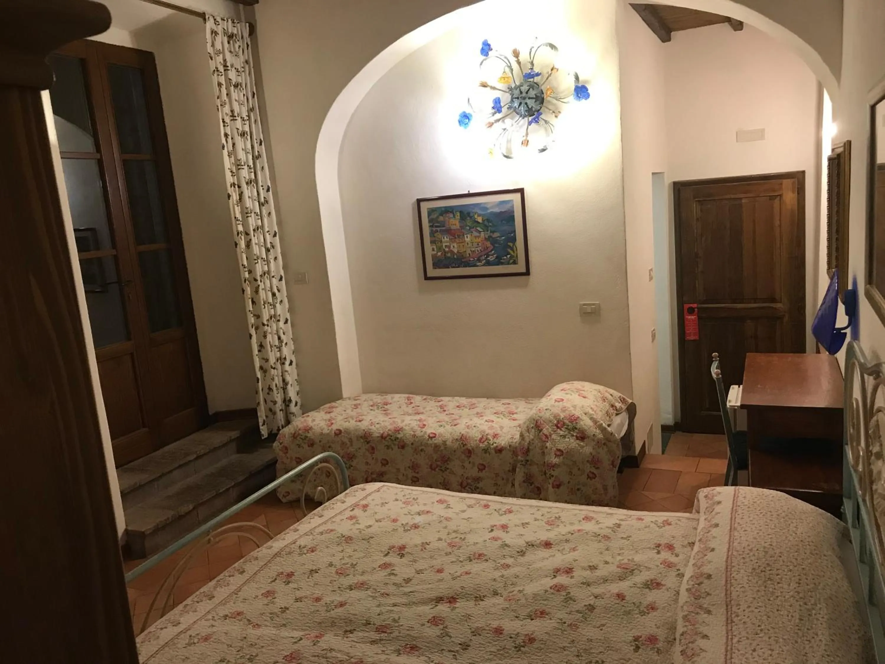 Bed in B&B La Fonte del Machiavelli