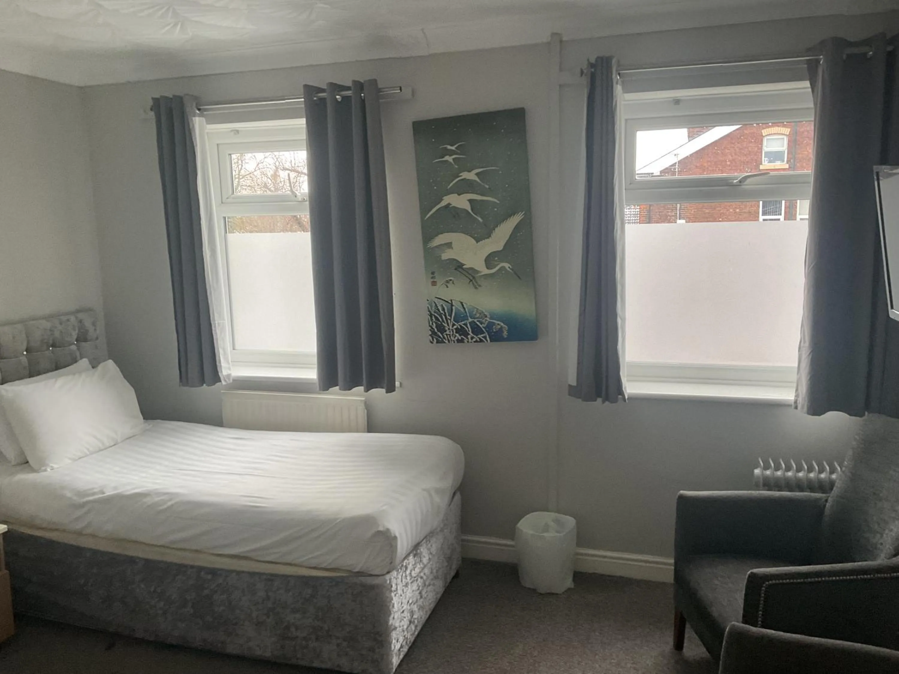 Bed in The Claremont Preston