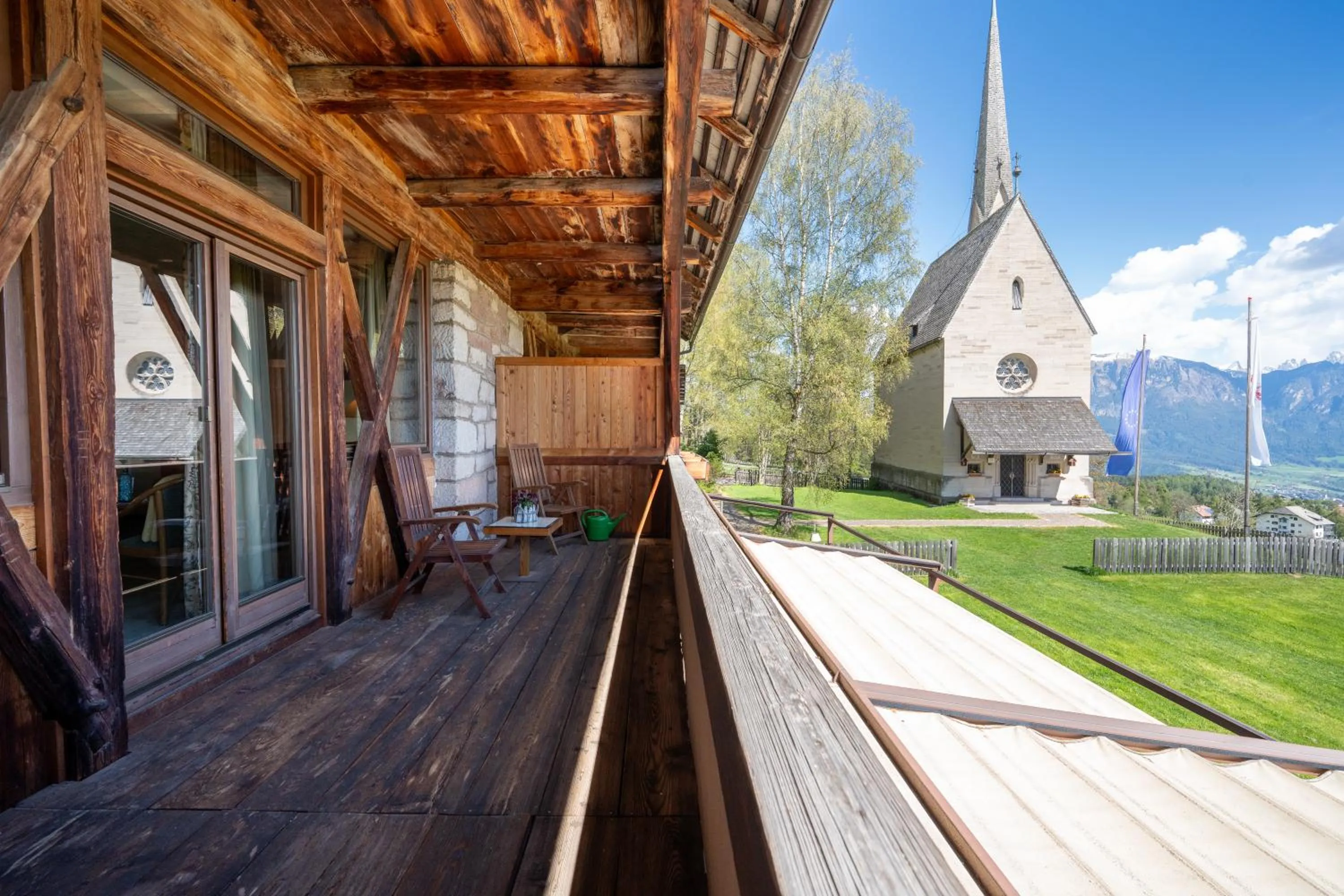 Garden in Hotel Ansitz Kematen ***S