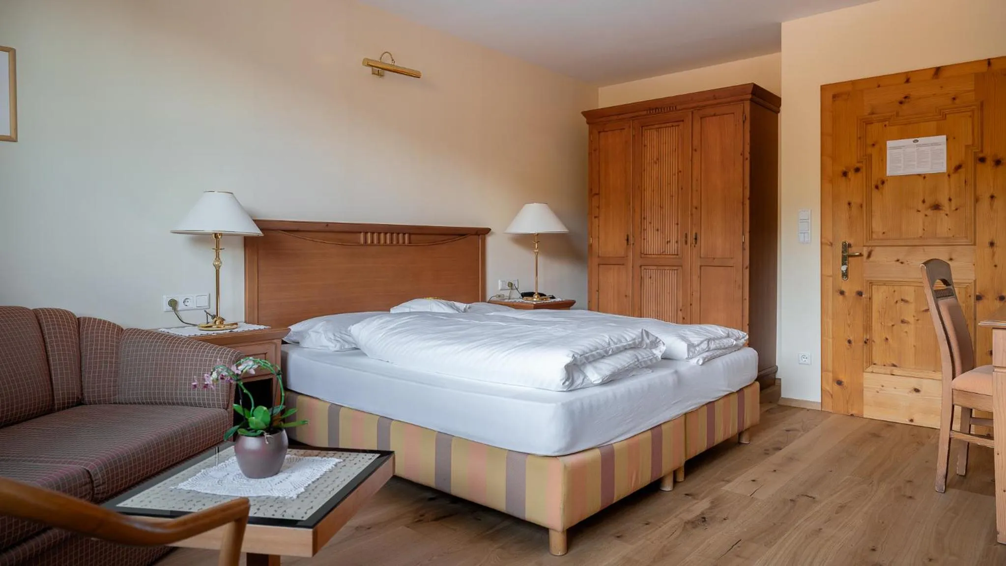 Bed in Hotel Ansitz Kematen ***S