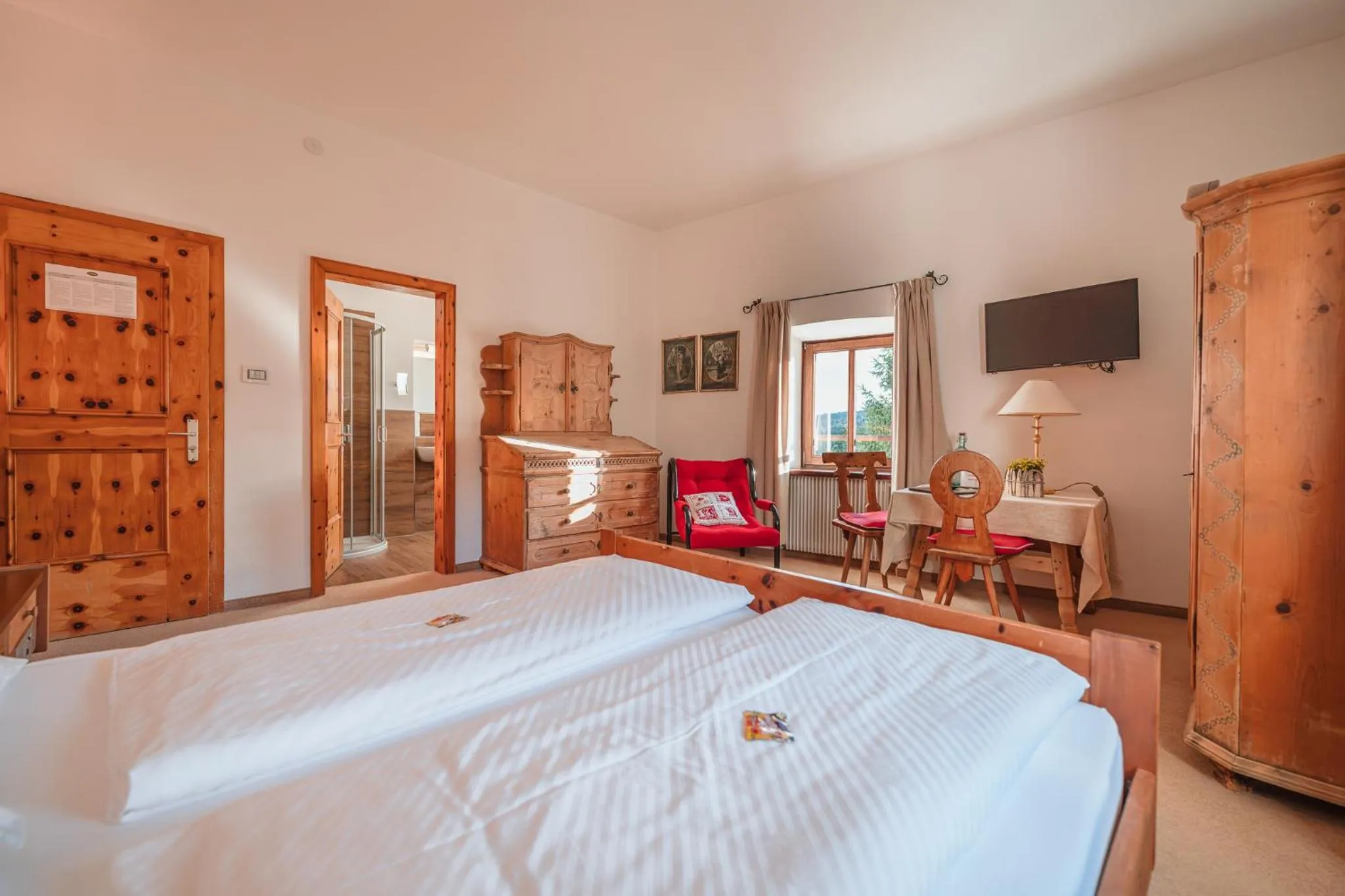 Bed in Hotel Ansitz Kematen ***S