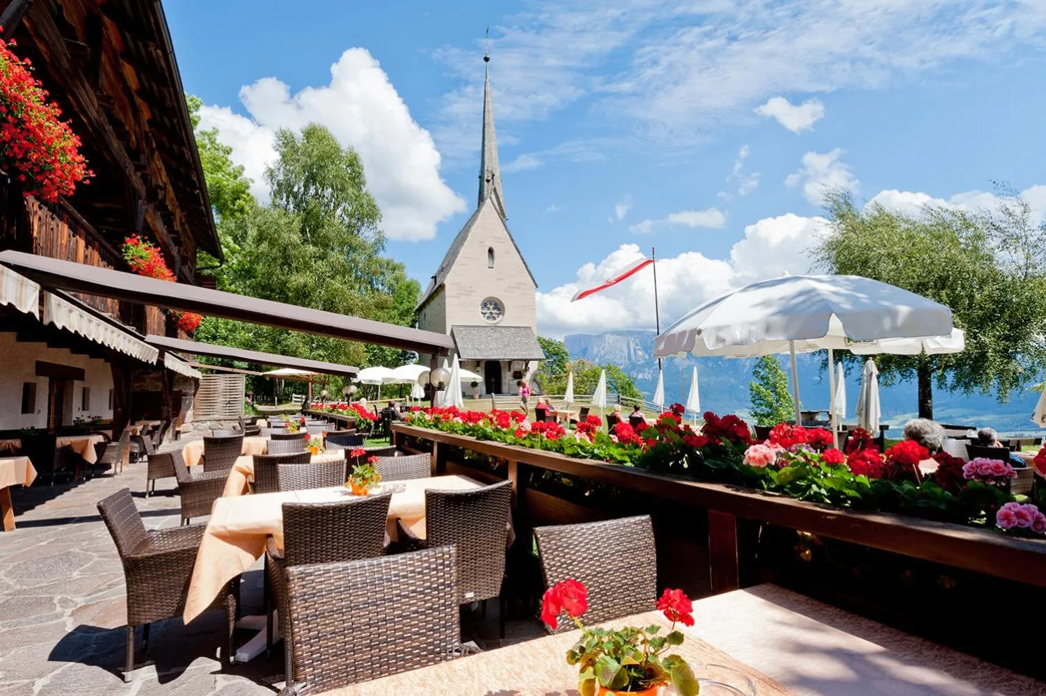 Restaurant/places to eat in Hotel Ansitz Kematen ***S