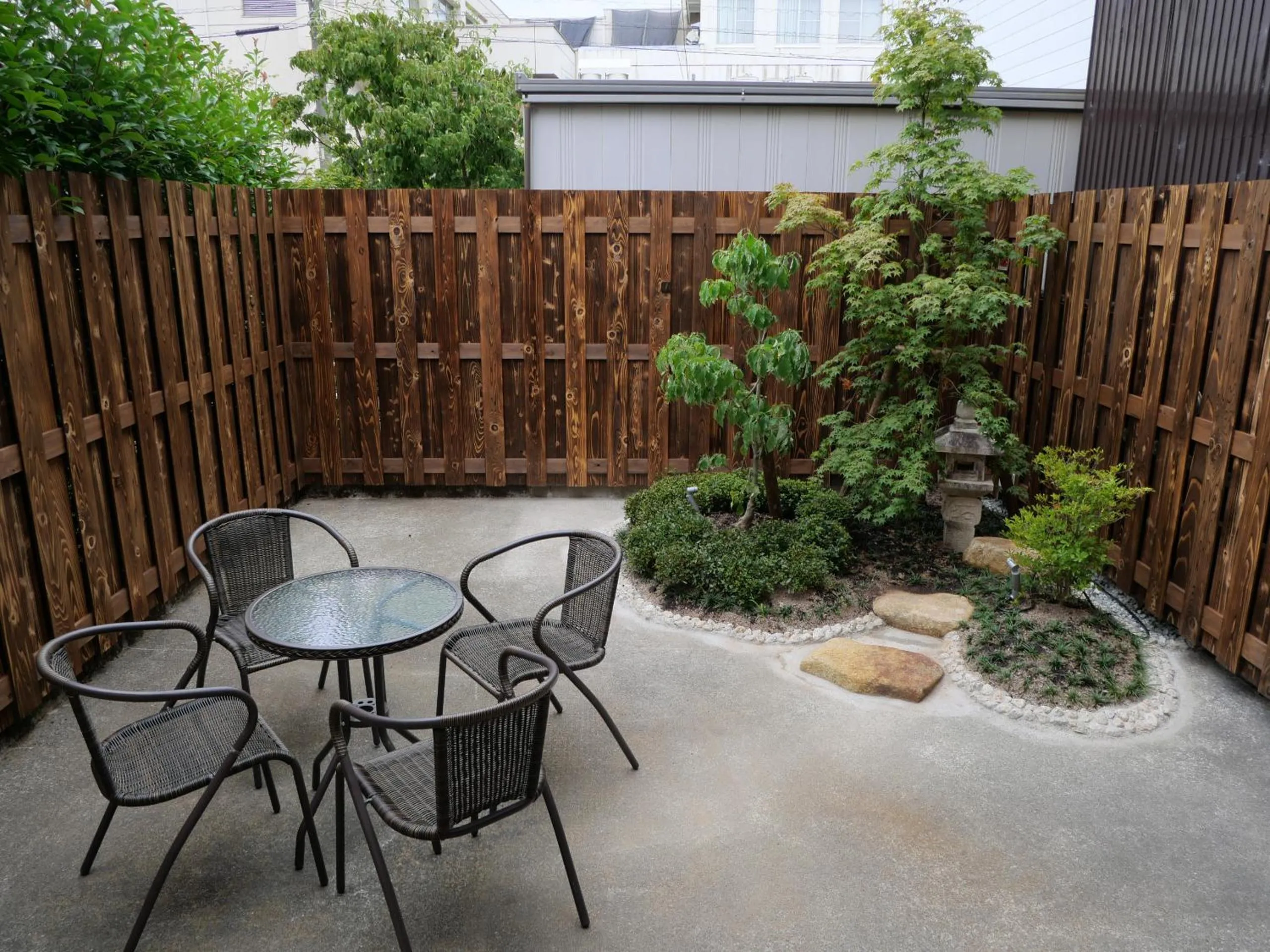 Patio in SAKURA Aburaya