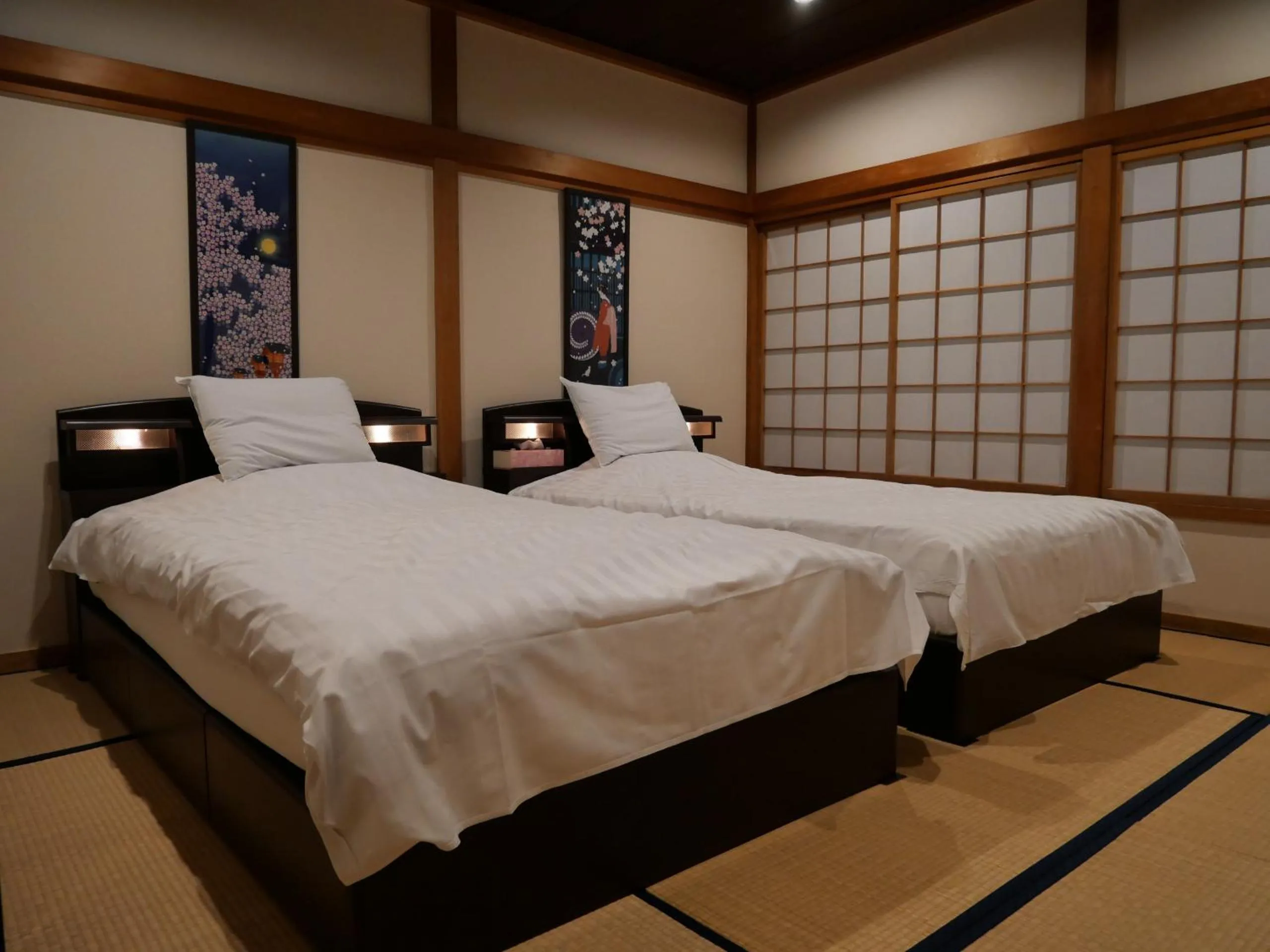 Bed in SAKURA Aburaya