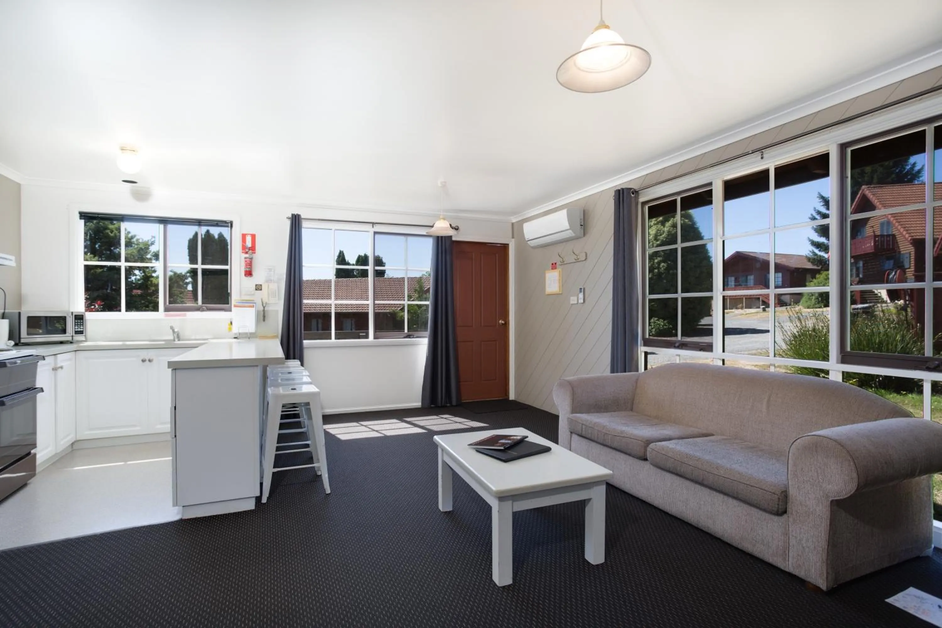 Kitchen or kitchenette in Tamar Valley Resort Grindelwald