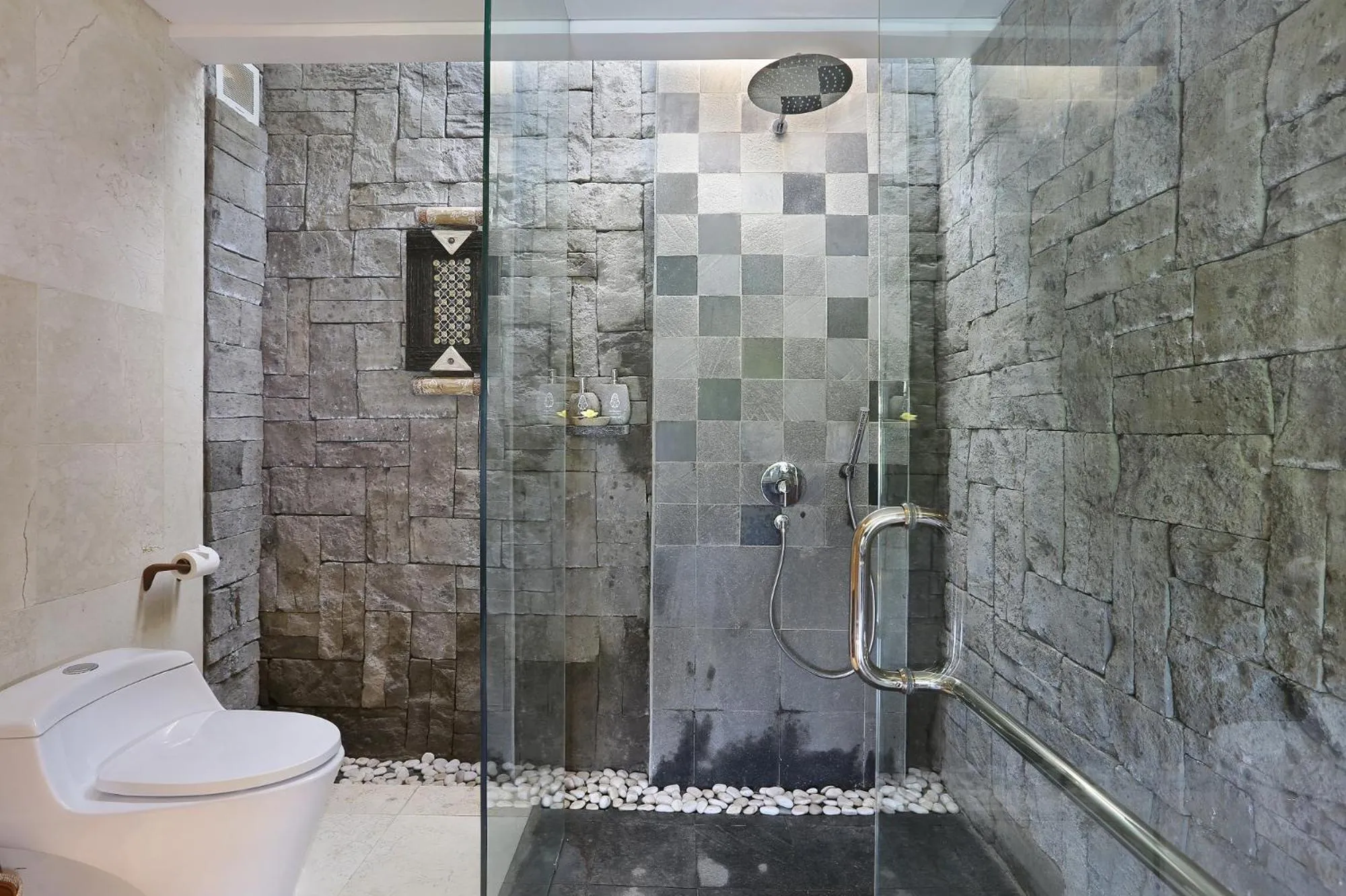 Bathroom in The Kayon Jungle Resort