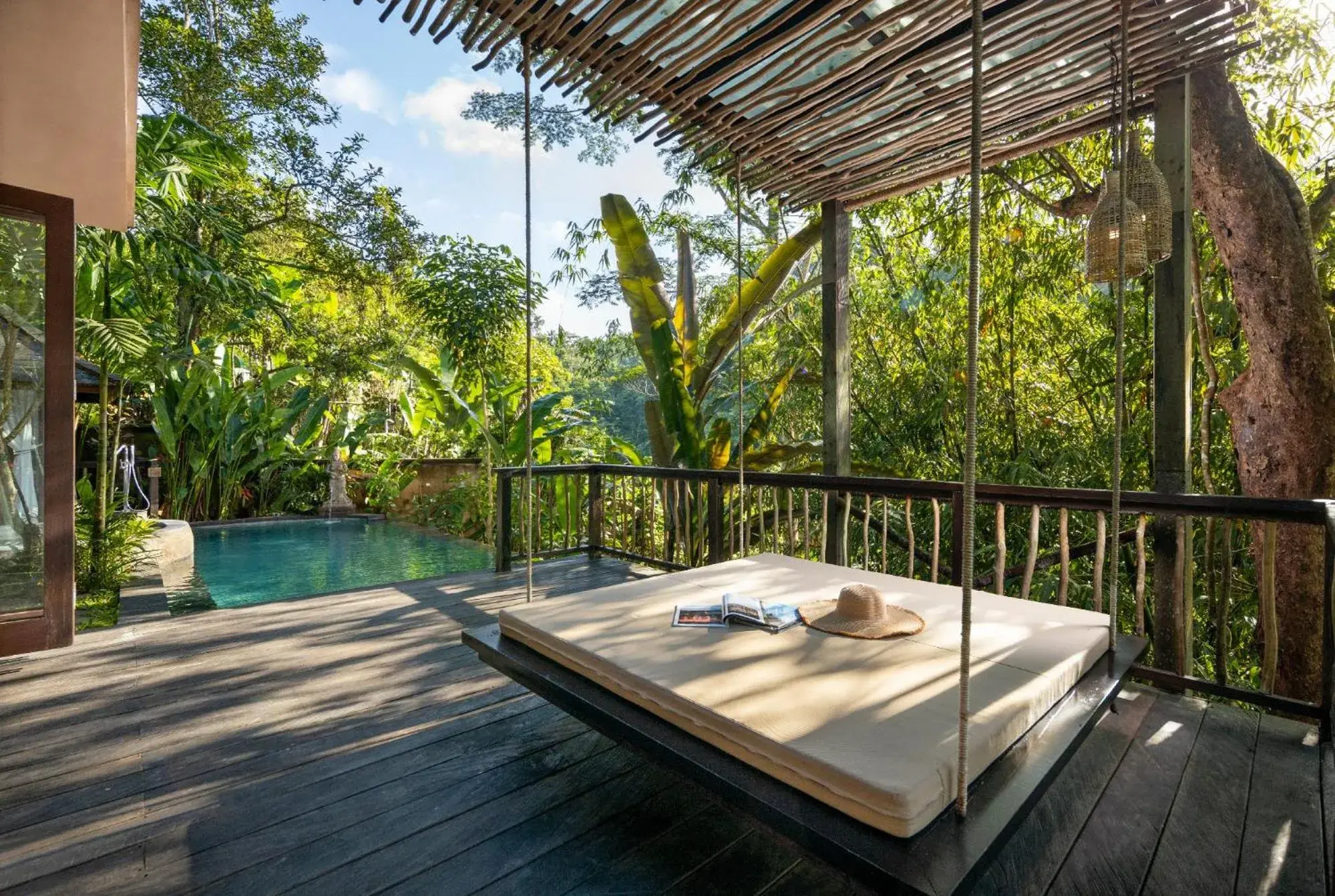 Balcony/Terrace in The Kayon Jungle Resort