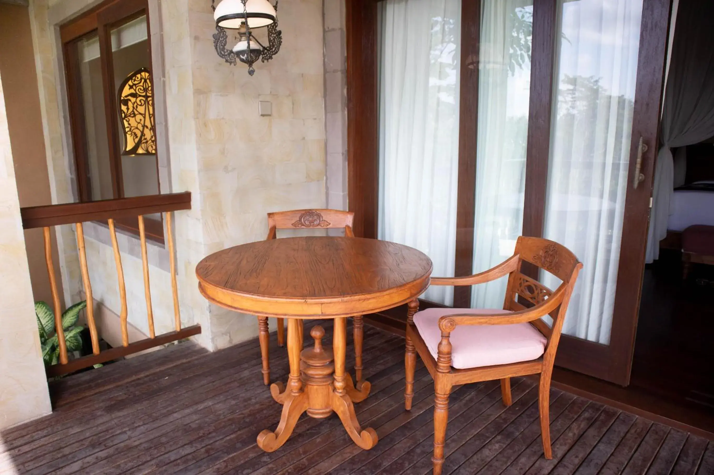 Seating area, Dining Area in The Kayon Jungle Resort