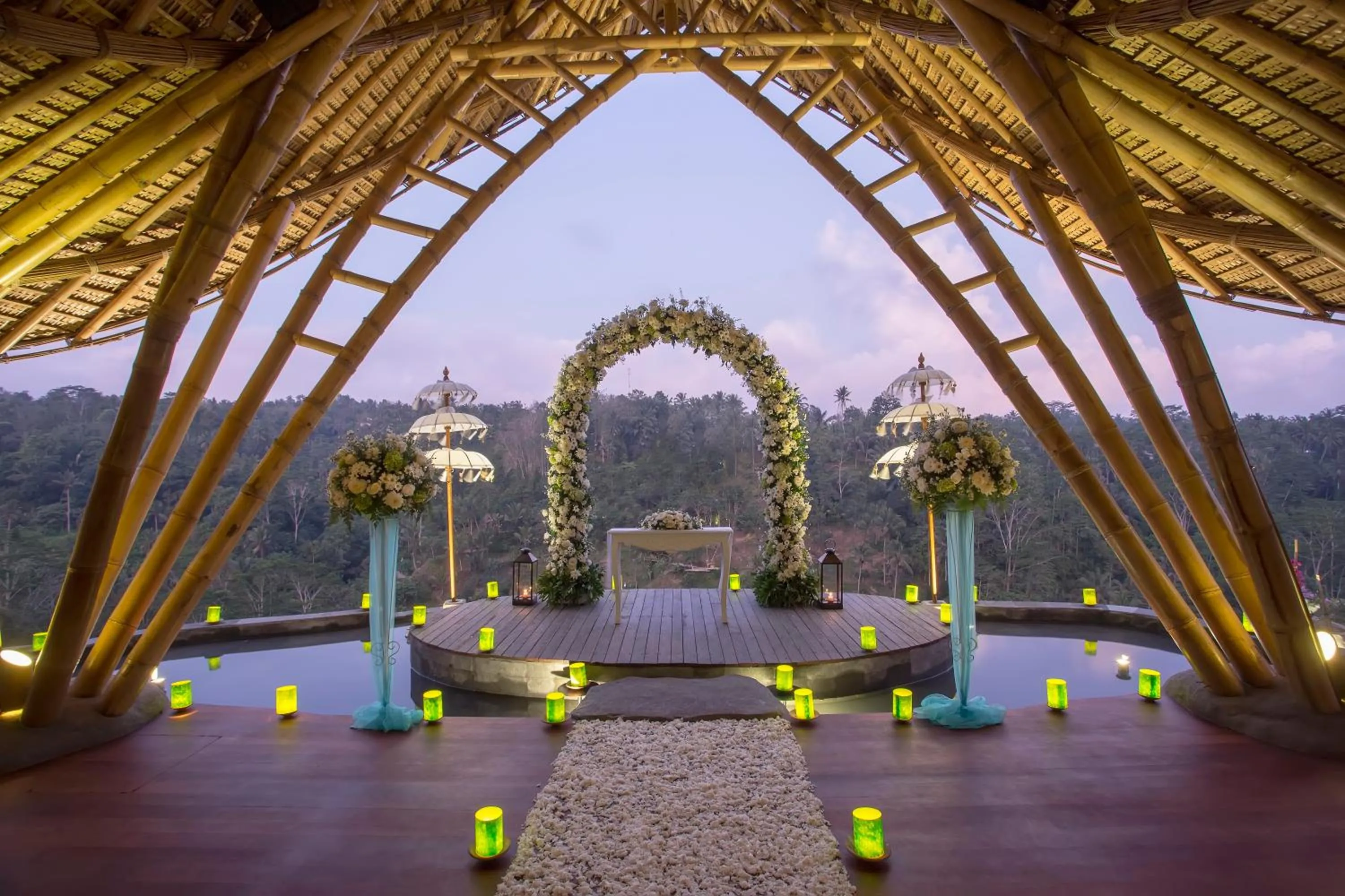 Area and facilities in The Kayon Jungle Resort