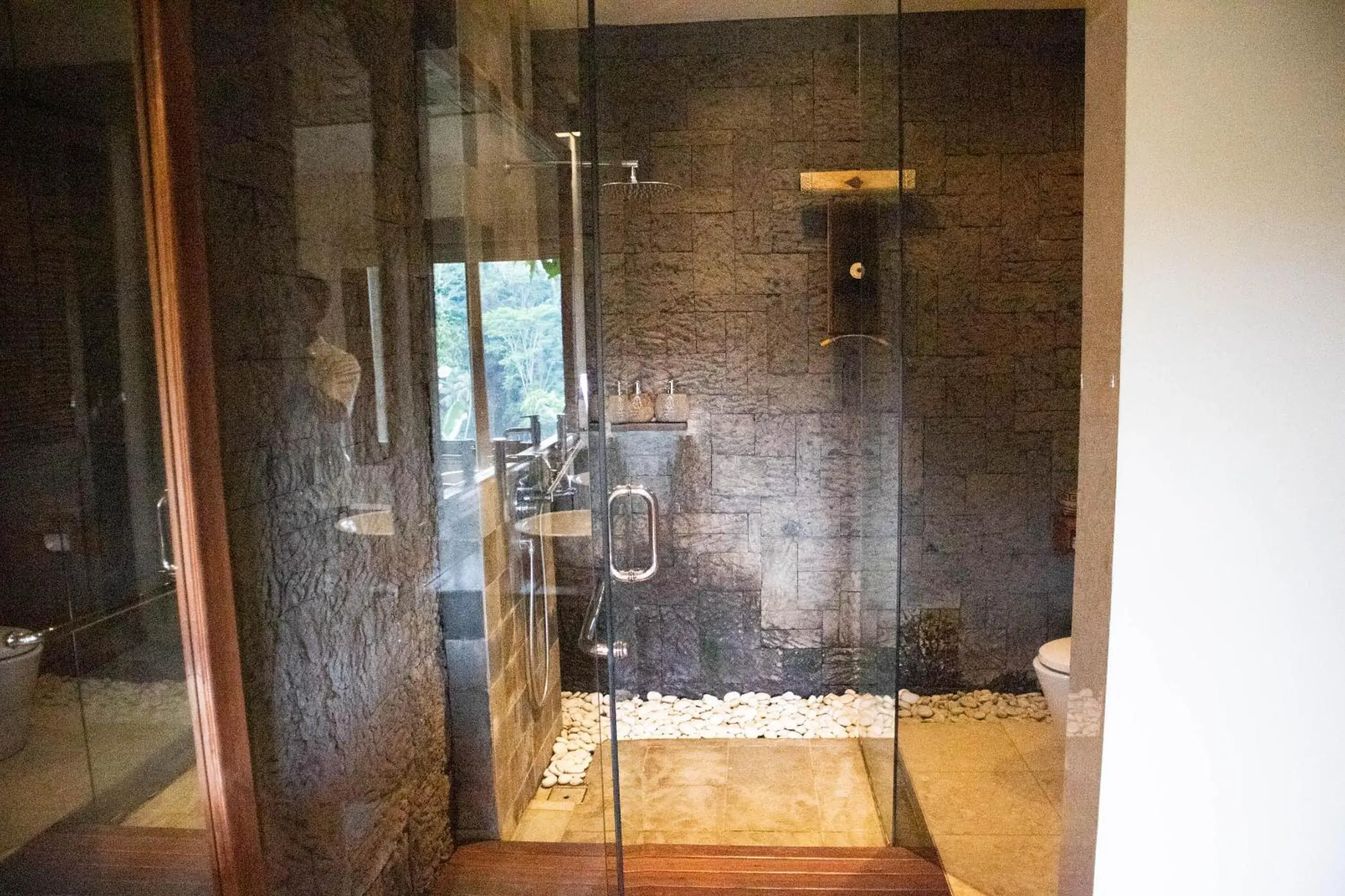 Toilet, Bathroom in The Kayon Jungle Resort
