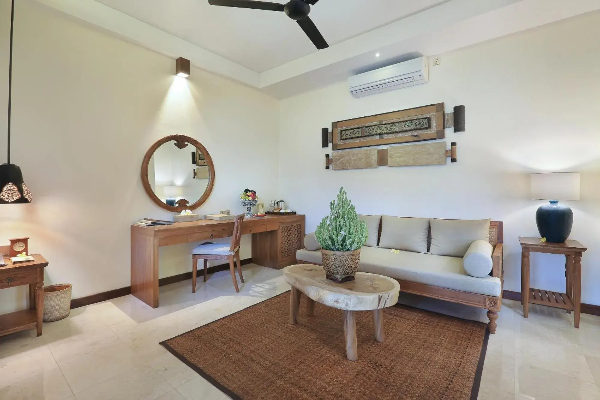 Living room, Seating Area in The Kayon Jungle Resort