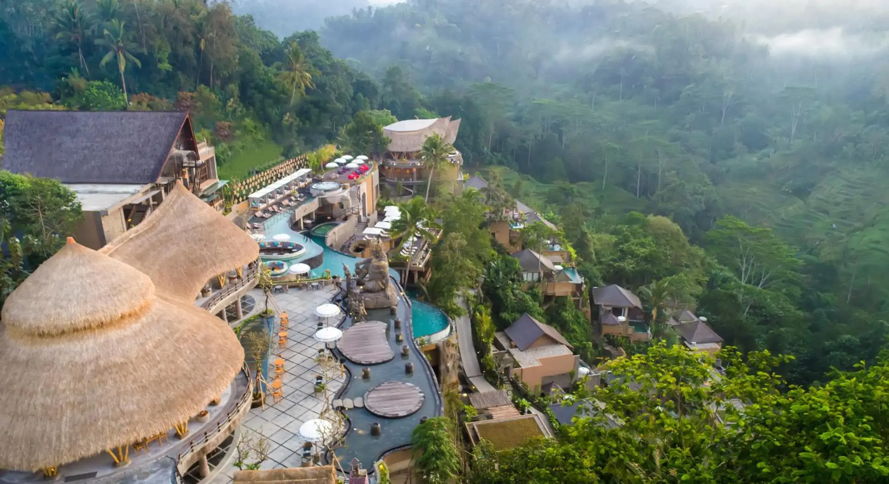 Nearby landmark, Bird's-eye View in The Kayon Jungle Resort