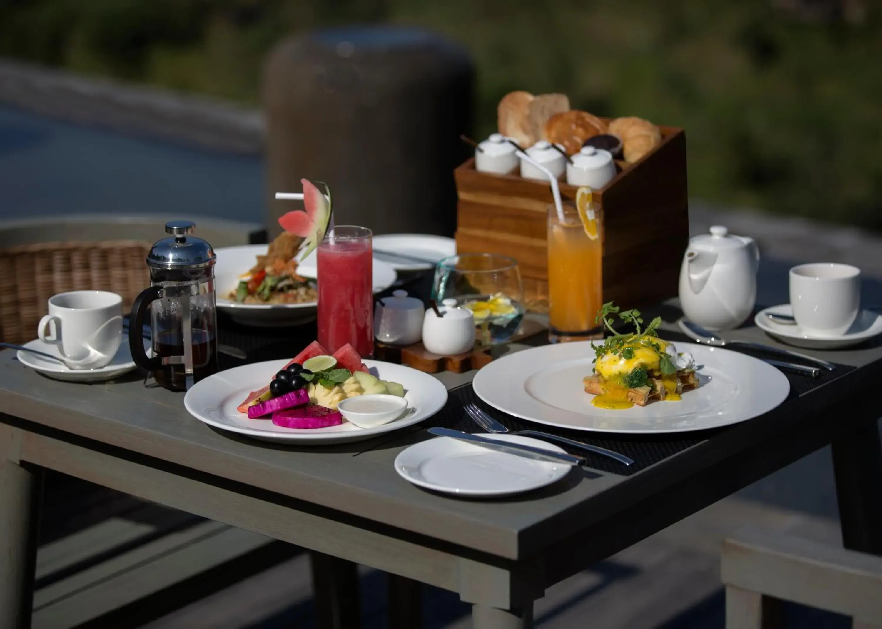 Breakfast in The Kayon Jungle Resort