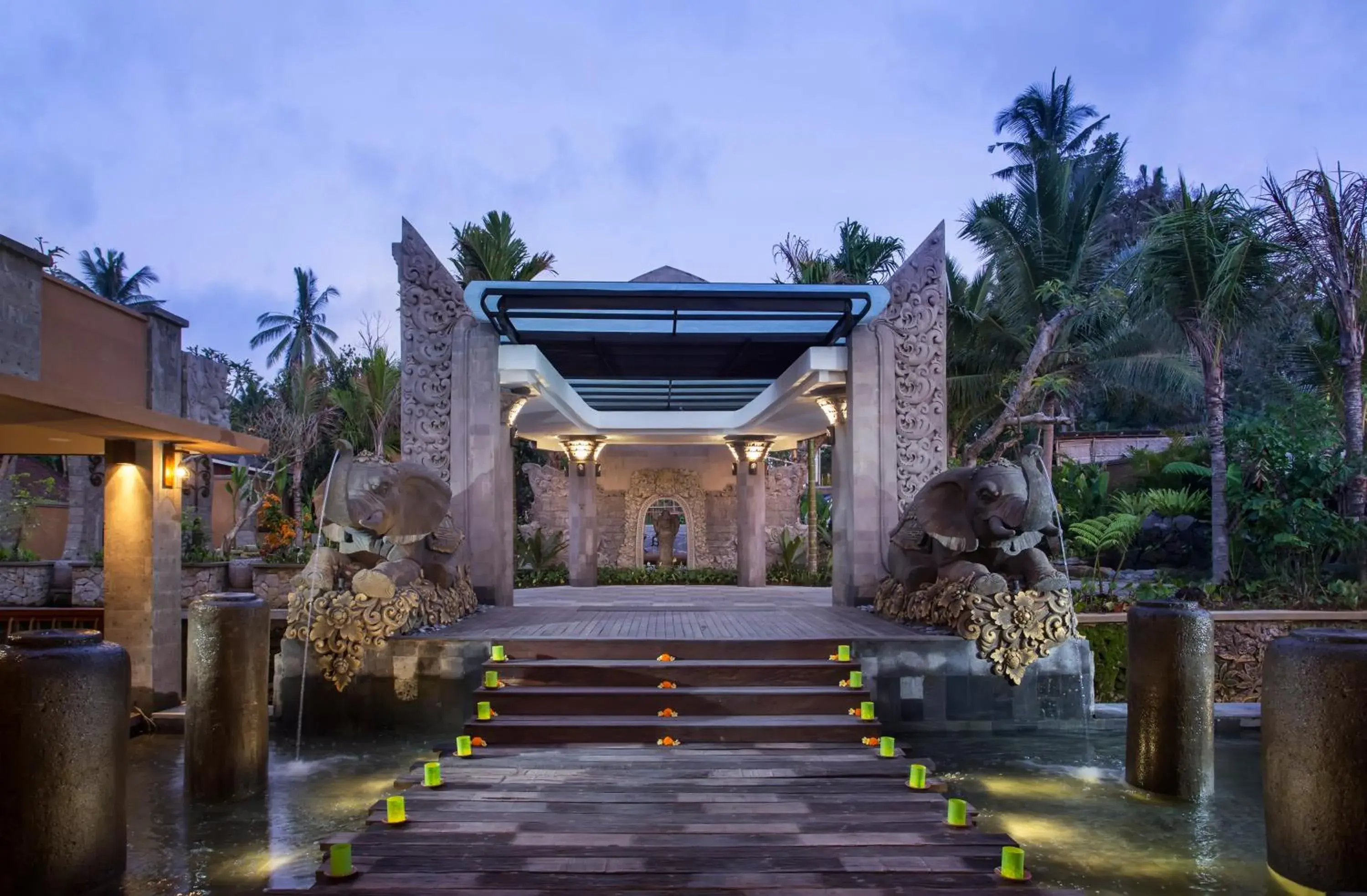 Lobby or reception in The Kayon Jungle Resort