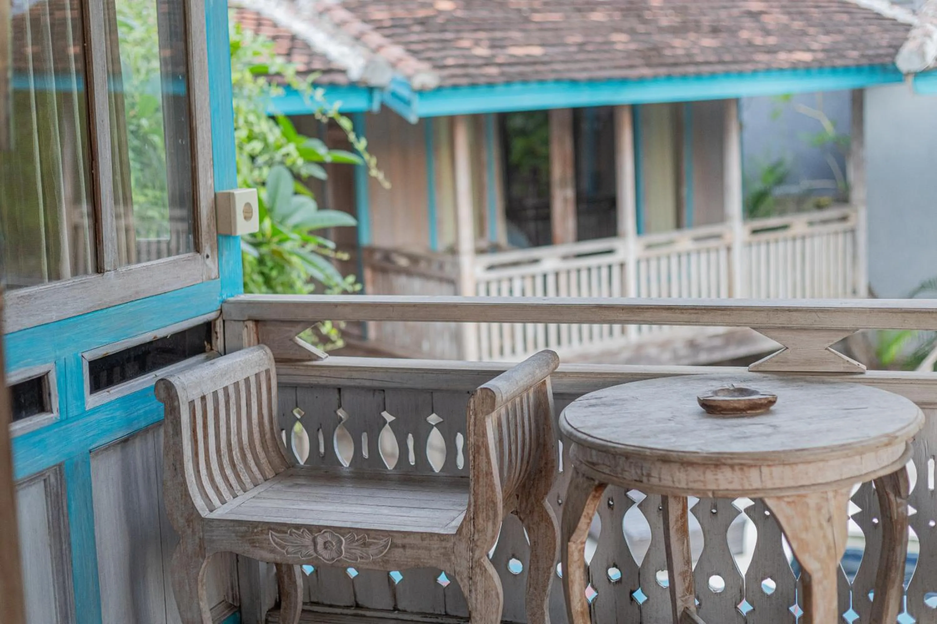 Balcony/Terrace in Golden Hill Cottage Nusa Penida