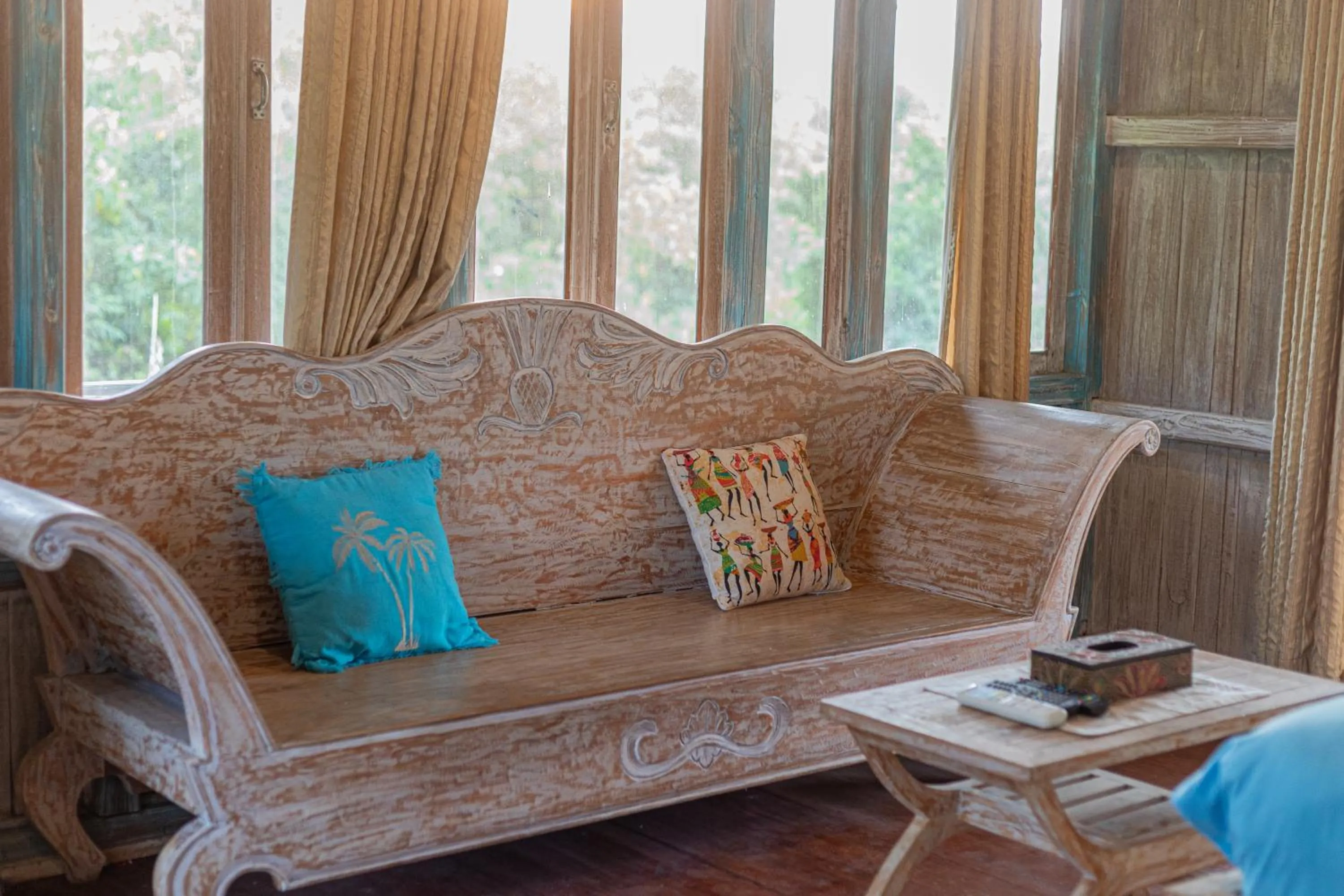 Decorative detail in Golden Hill Cottage Nusa Penida