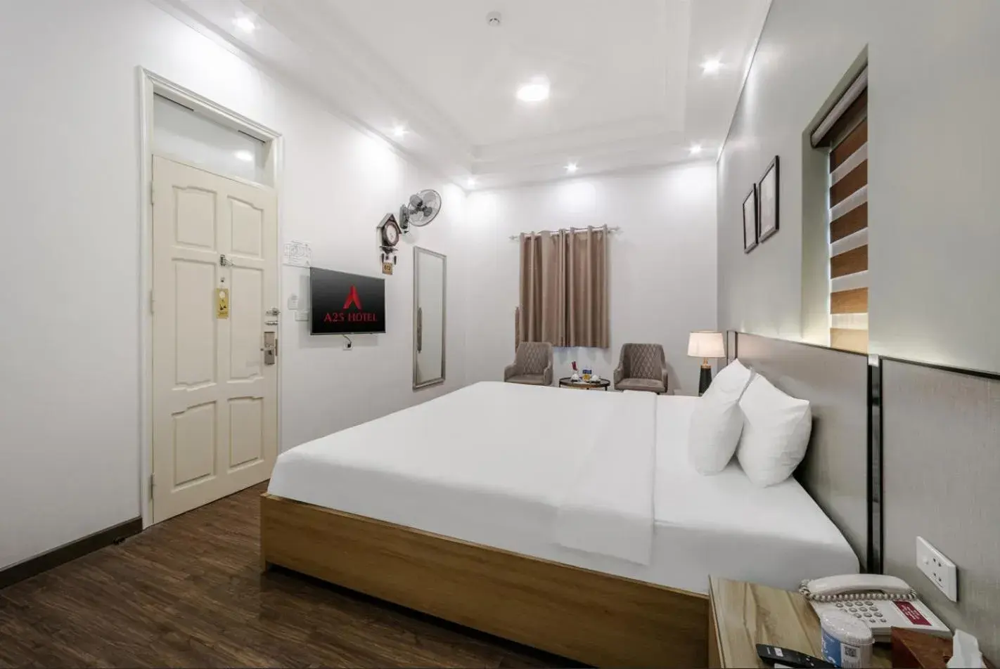 Bed in A25 Hotel - 185-187 Lò Đúc Bed in A25 Hotel - 185-187 Lò Đúc