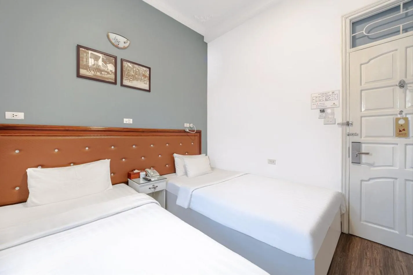 Bed in A25 Hotel - 185-187 Lò Đúc