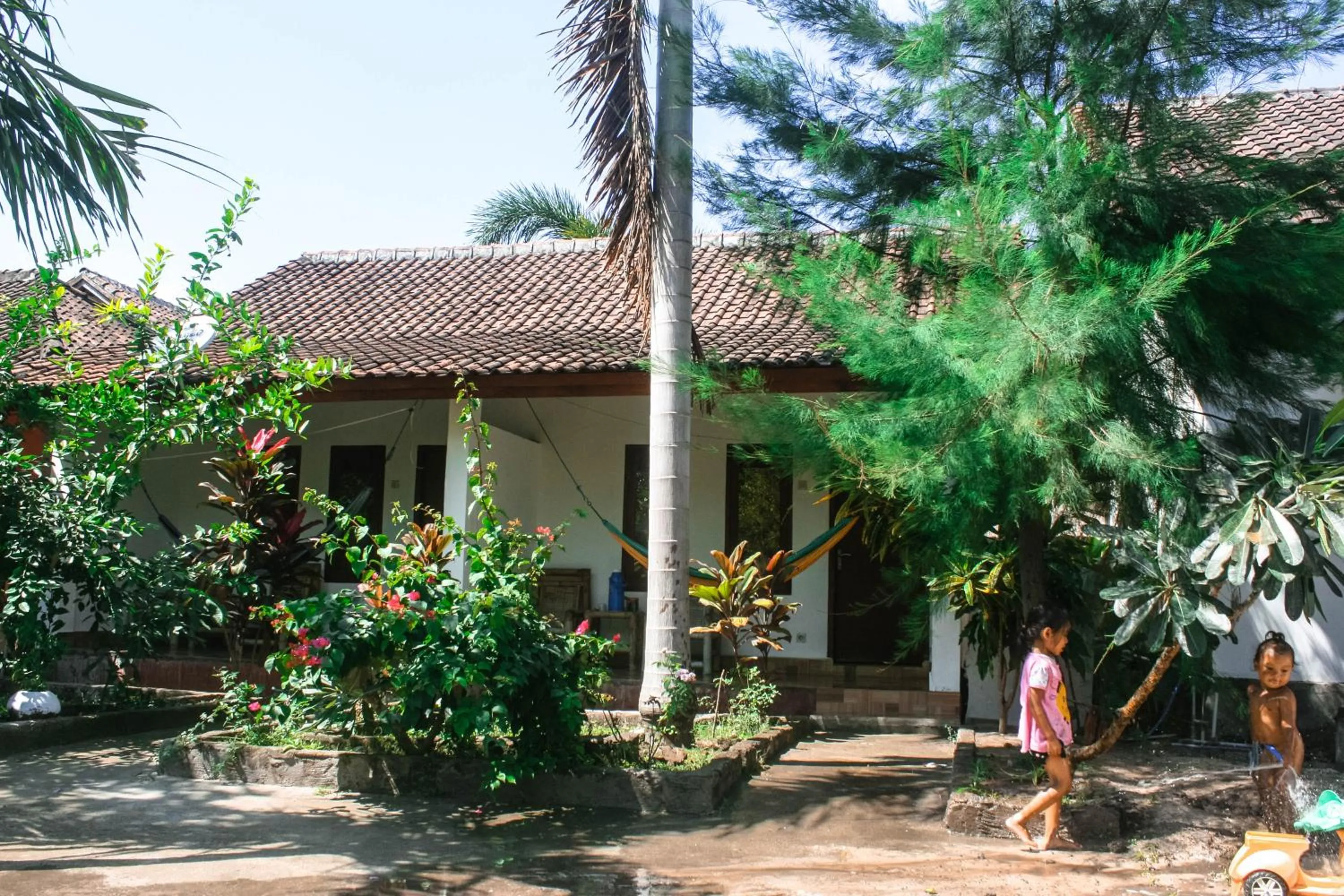Property building in Mellow Hostel
