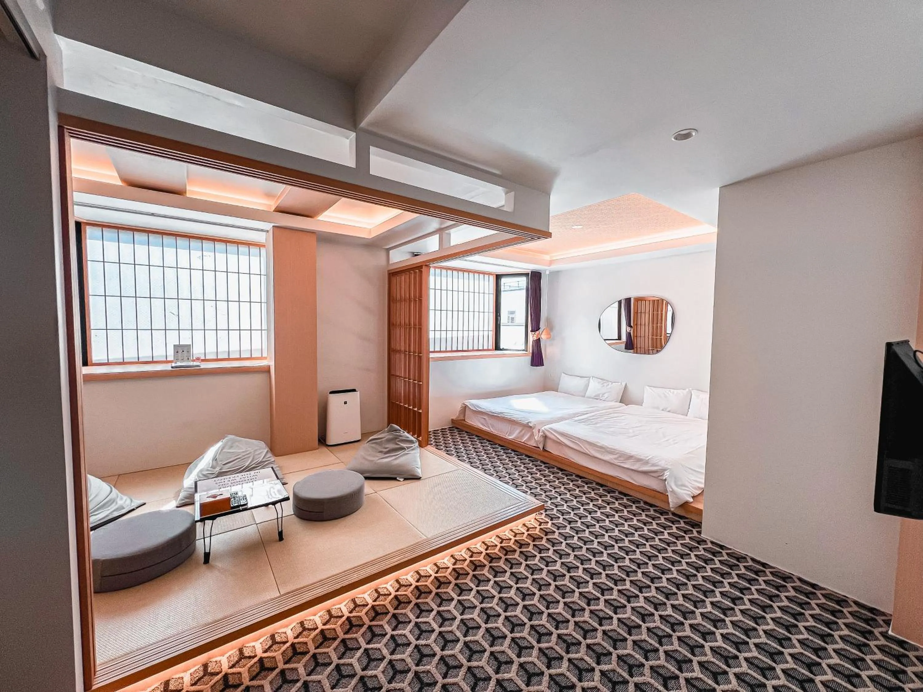 Bed in Hotel Imagine Kyoto