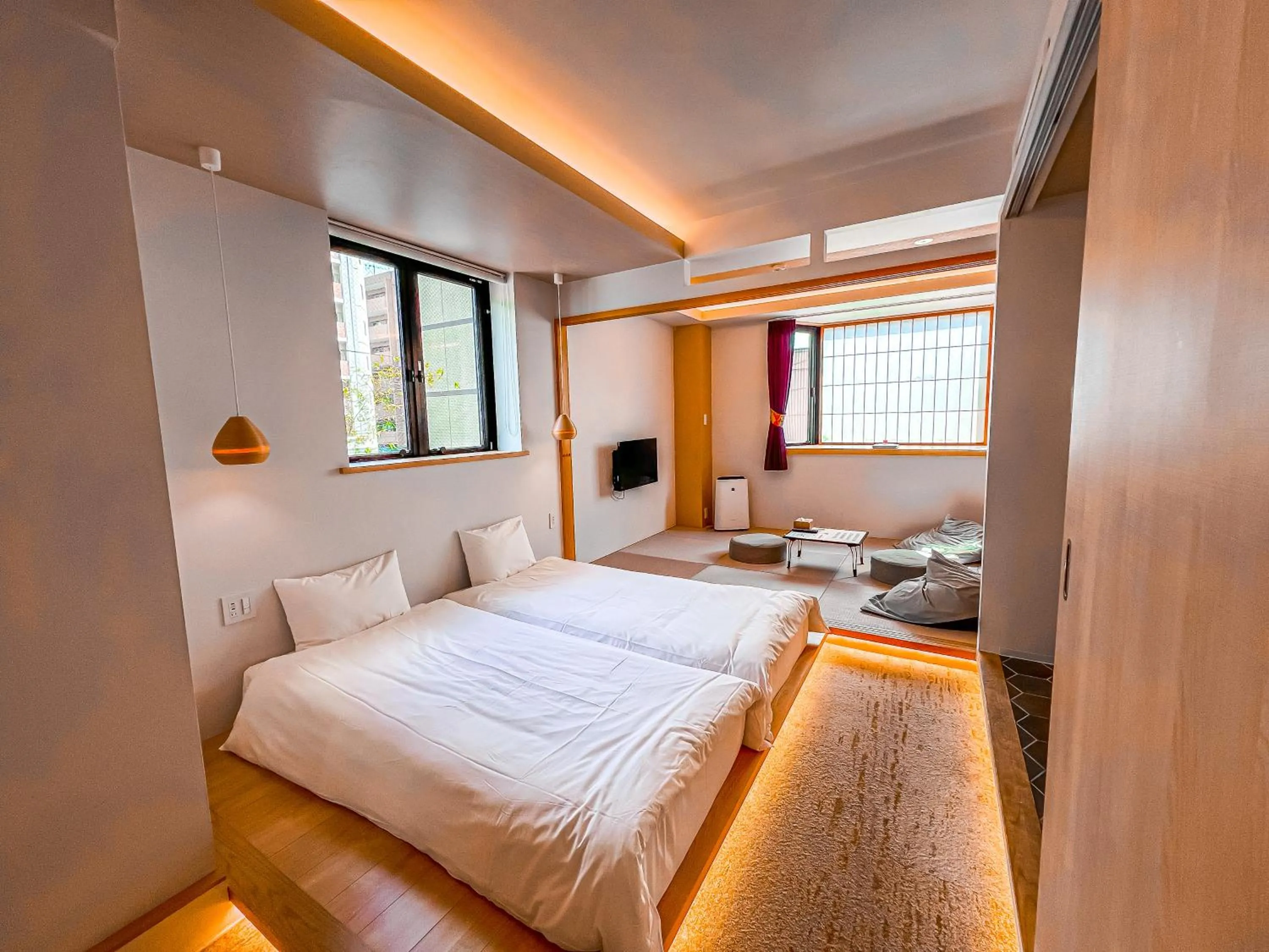 Bed in Hotel Imagine Kyoto