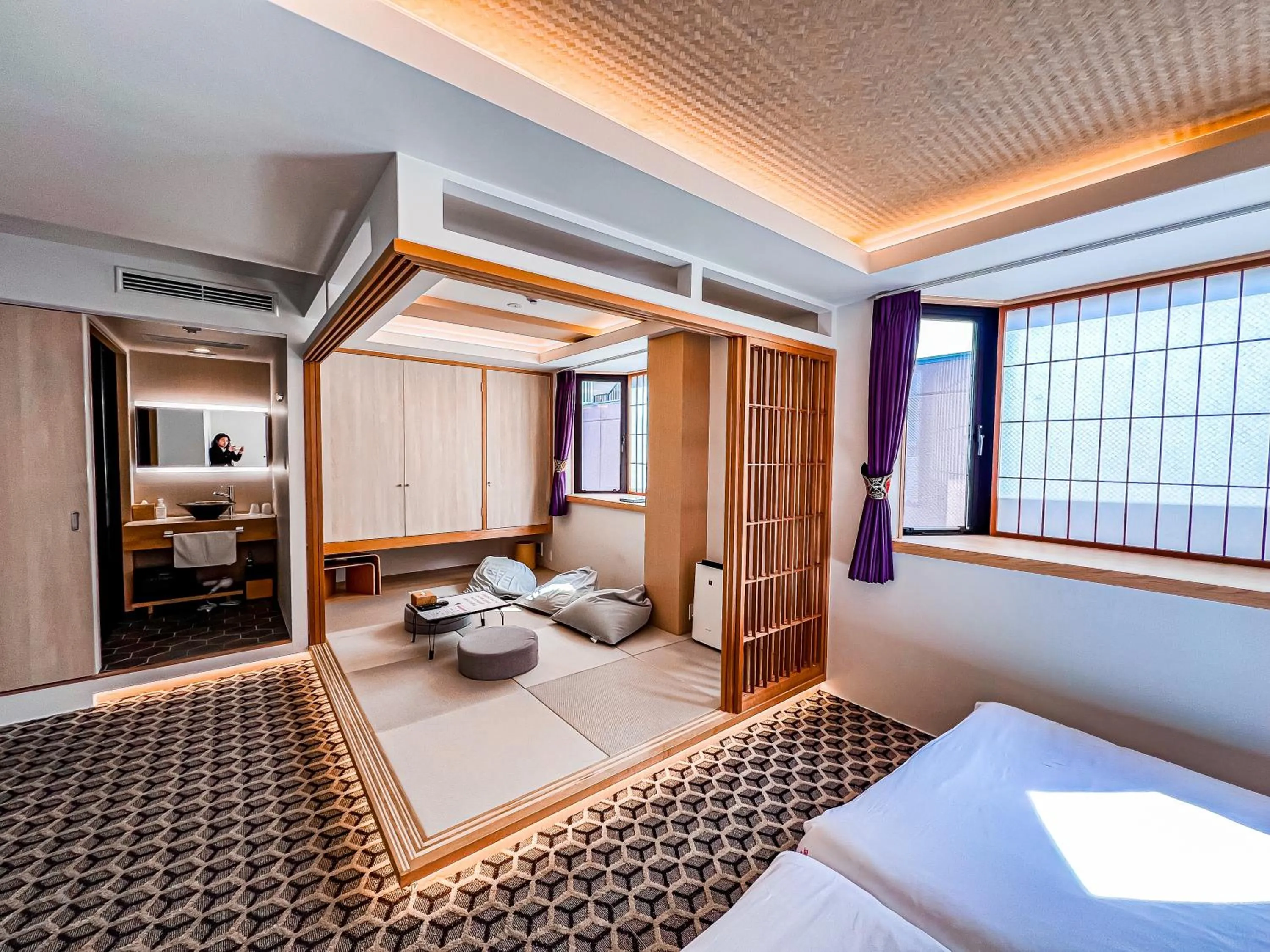 Bed in Hotel Imagine Kyoto