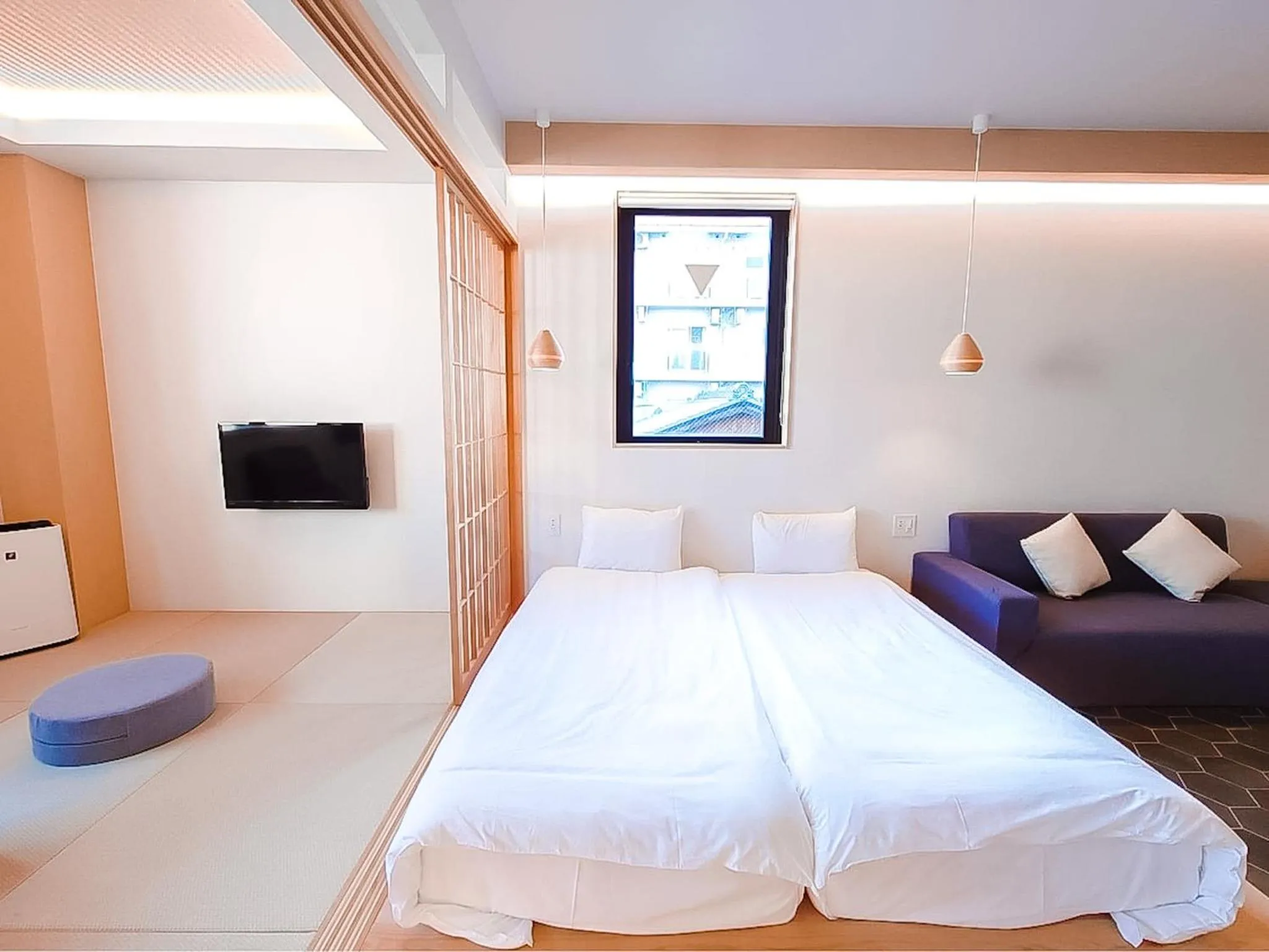 Bed in Hotel Imagine Kyoto