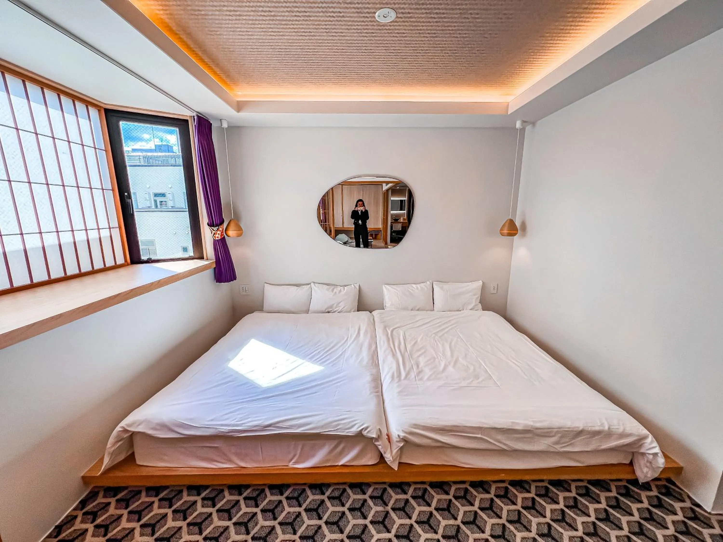 Bed in Hotel Imagine Kyoto