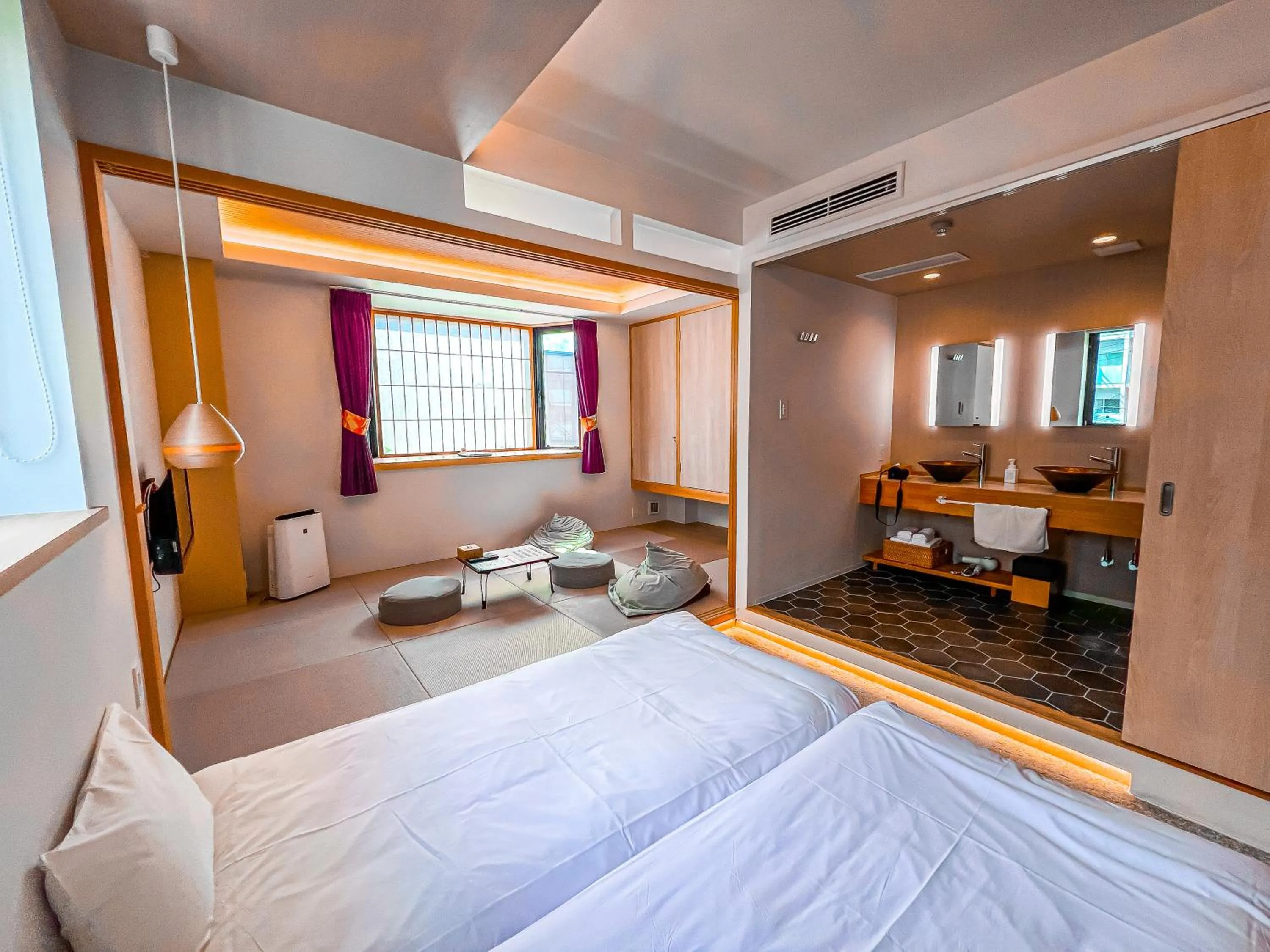 Bed in Hotel Imagine Kyoto