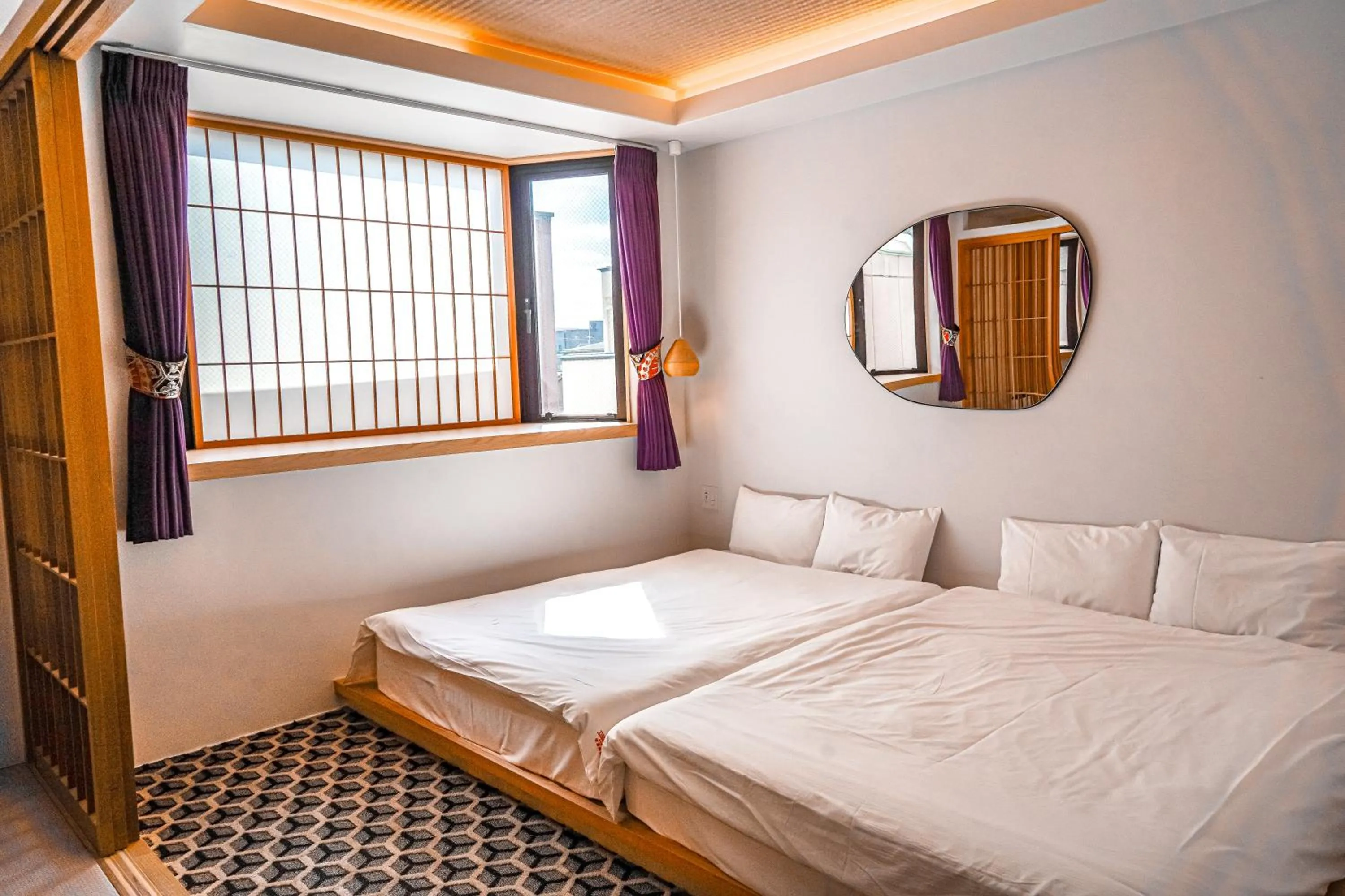 Bed in Hotel Imagine Kyoto