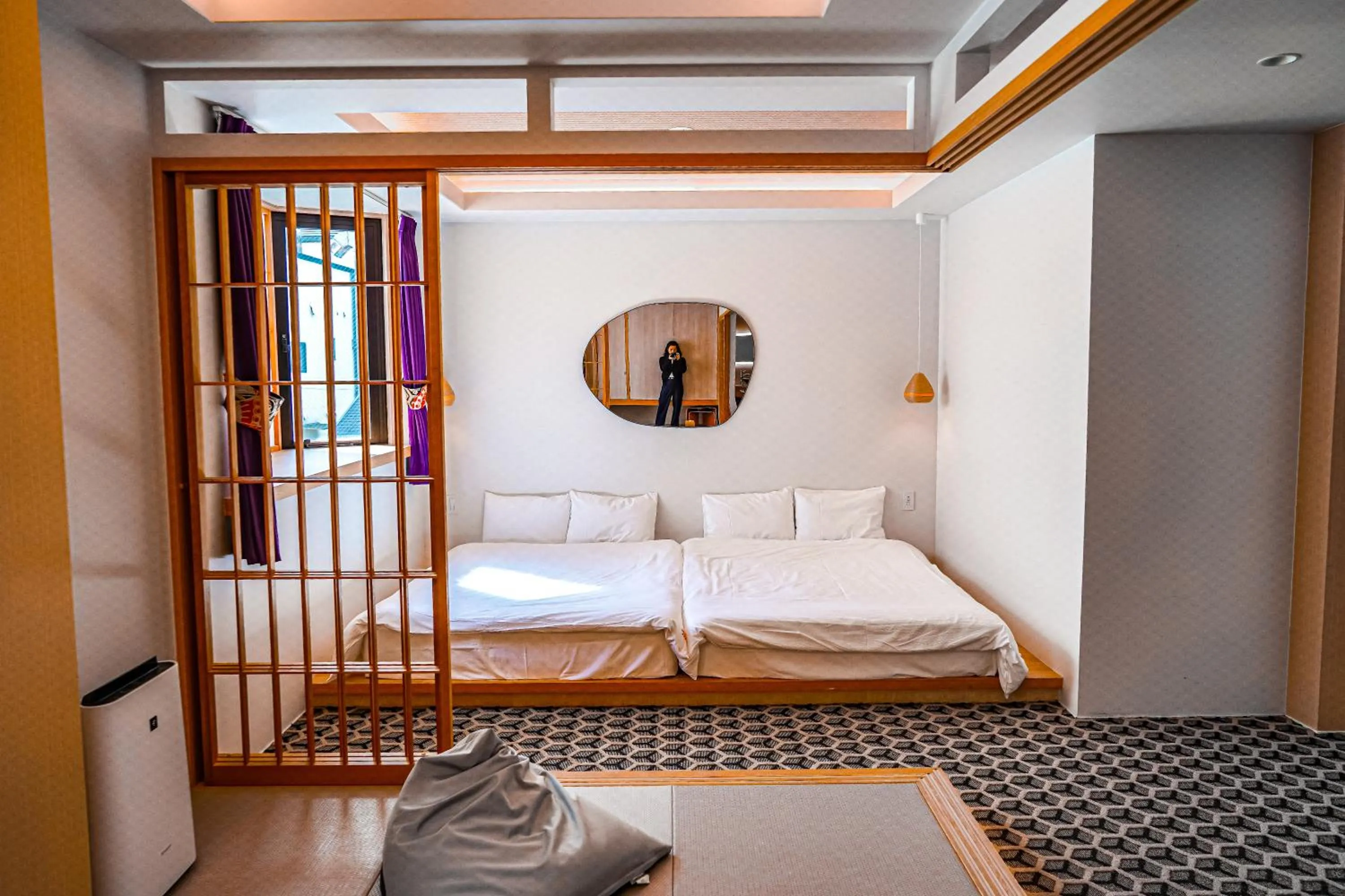 Bed in Hotel Imagine Kyoto