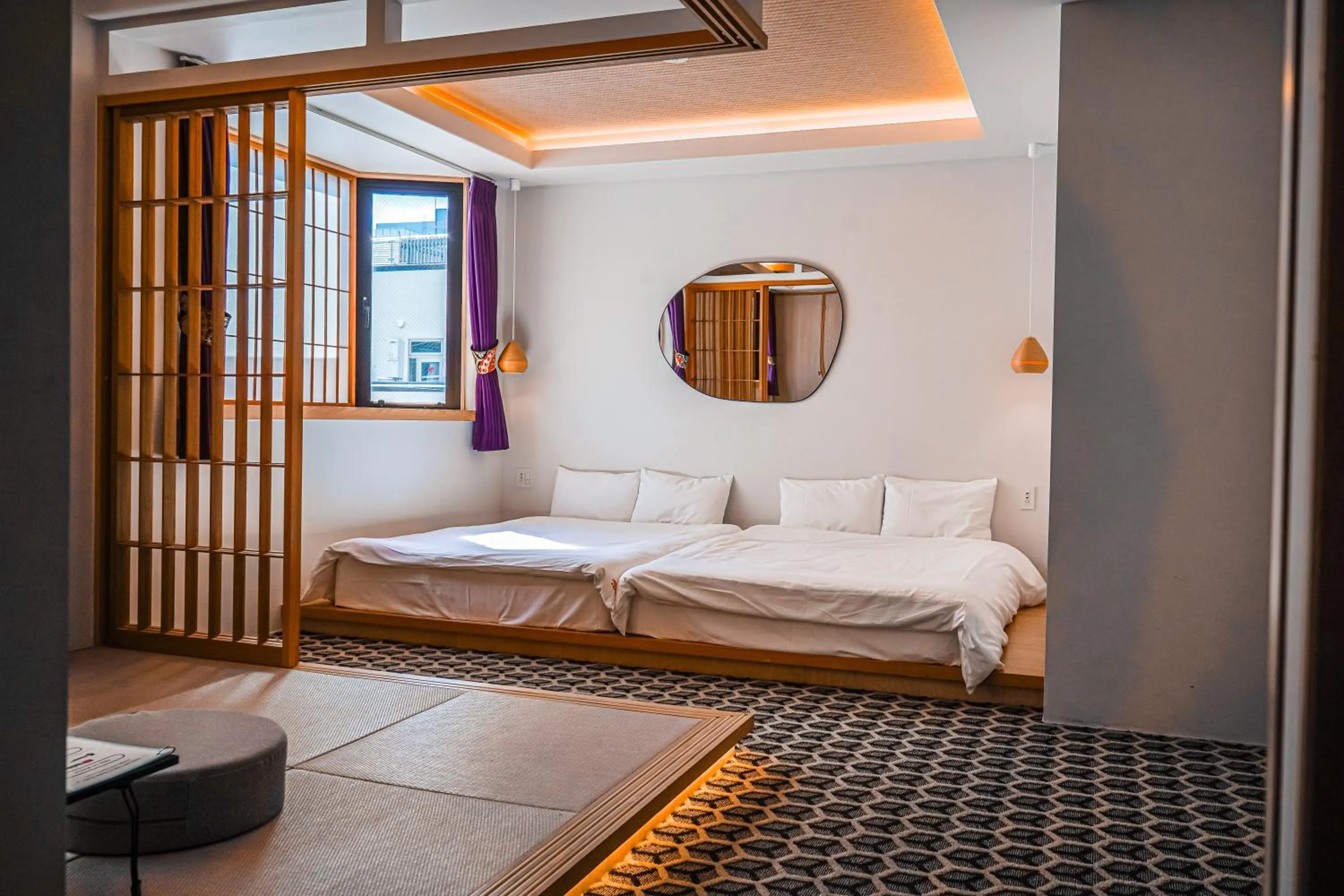 Bed in Hotel Imagine Kyoto