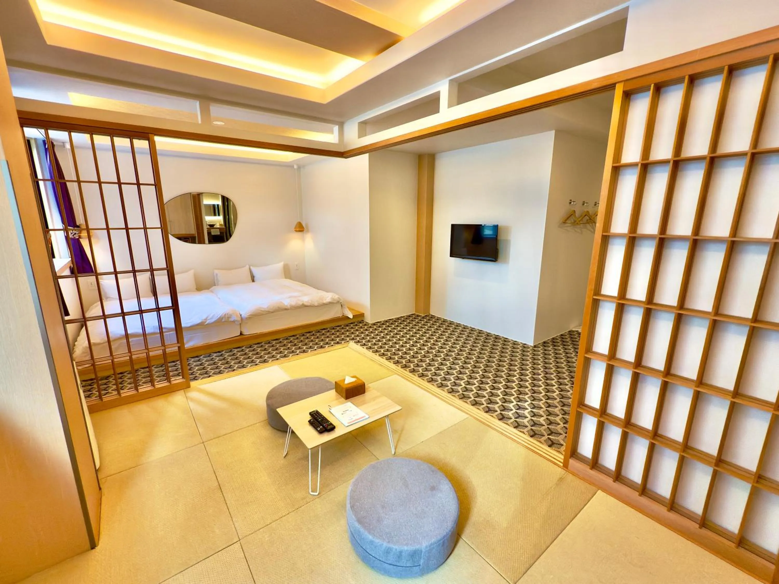 Bed in Hotel Imagine Kyoto