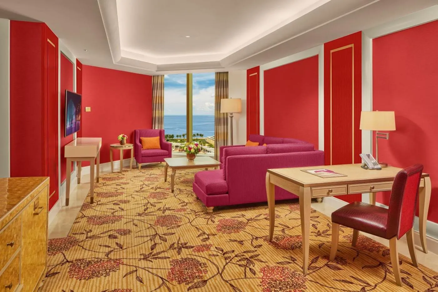 Living room in Okada Manila